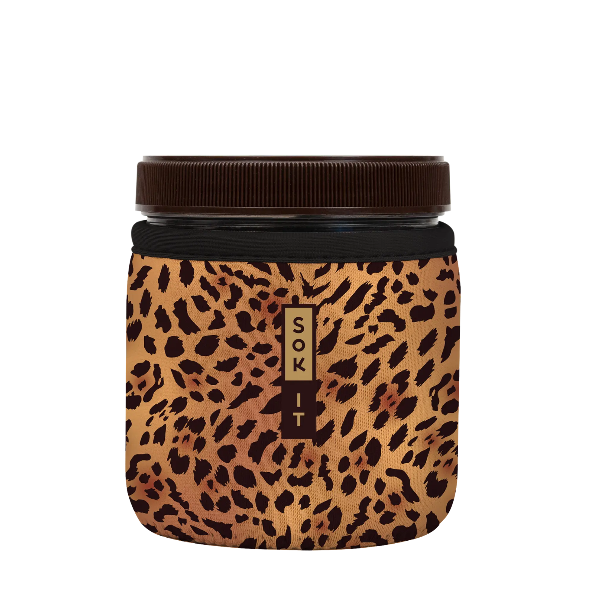 Sok-It IceCreamSok for Talenti Style Pint - Classic Leopard 16oz Talenti Pint 7.99 IceCreamSok-Evergreen