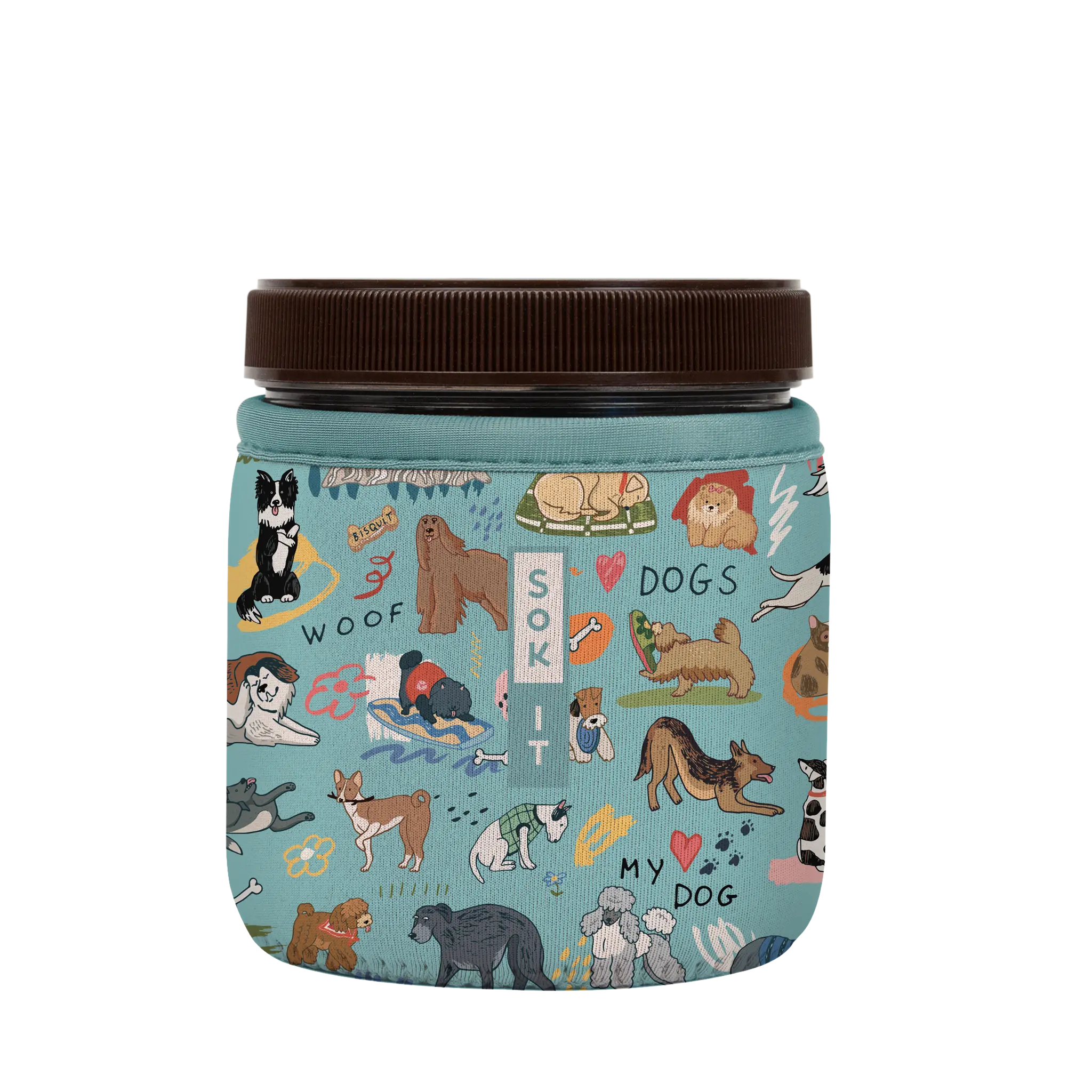 Sok-It IceCreamSok for Talenti Style Pint - Dog Days Forever  