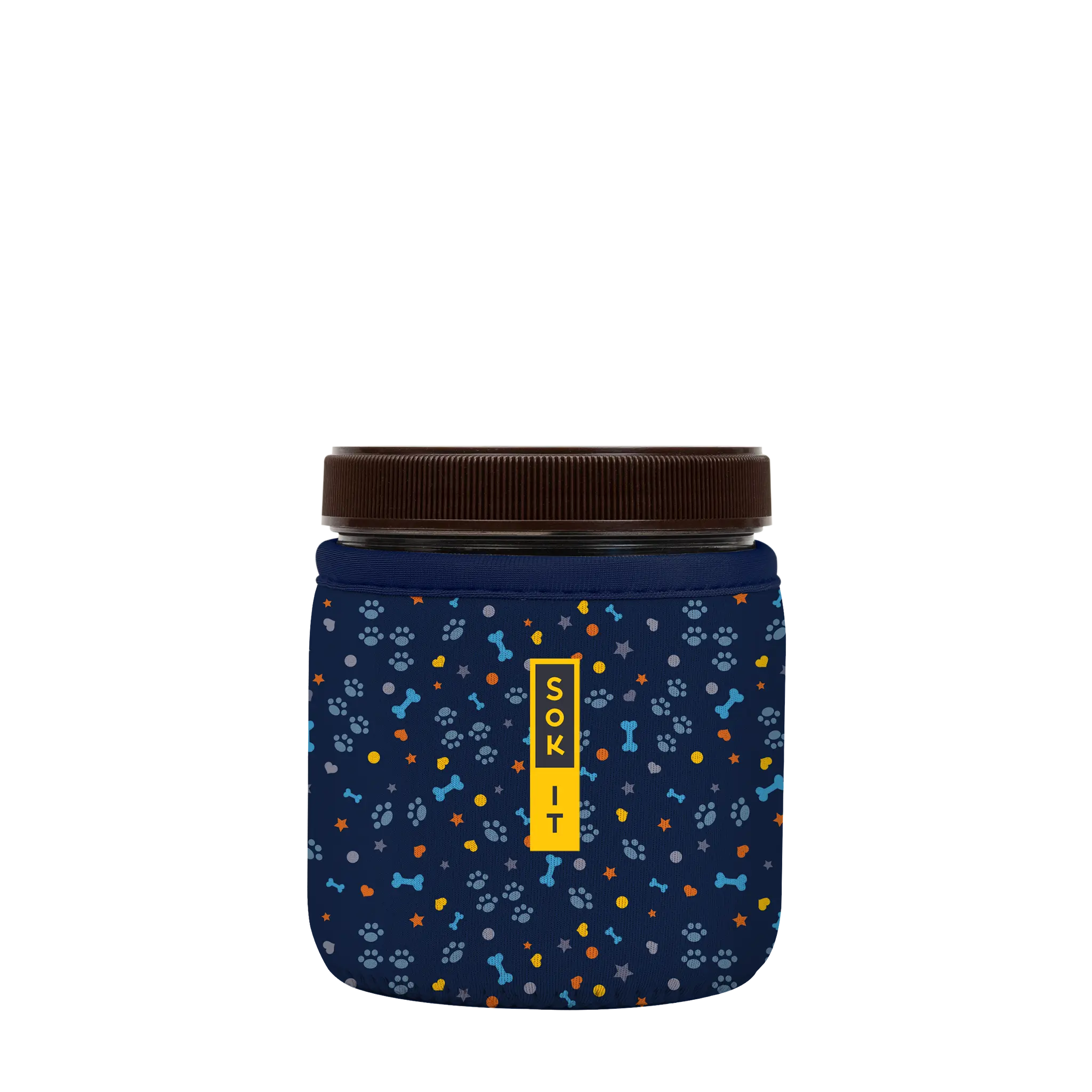 Sok-It IceCreamSok for Talenti Style Pint - Paws & Bones 16oz-Talenti-Pint 7.49 IceCreamSok-Evergreen