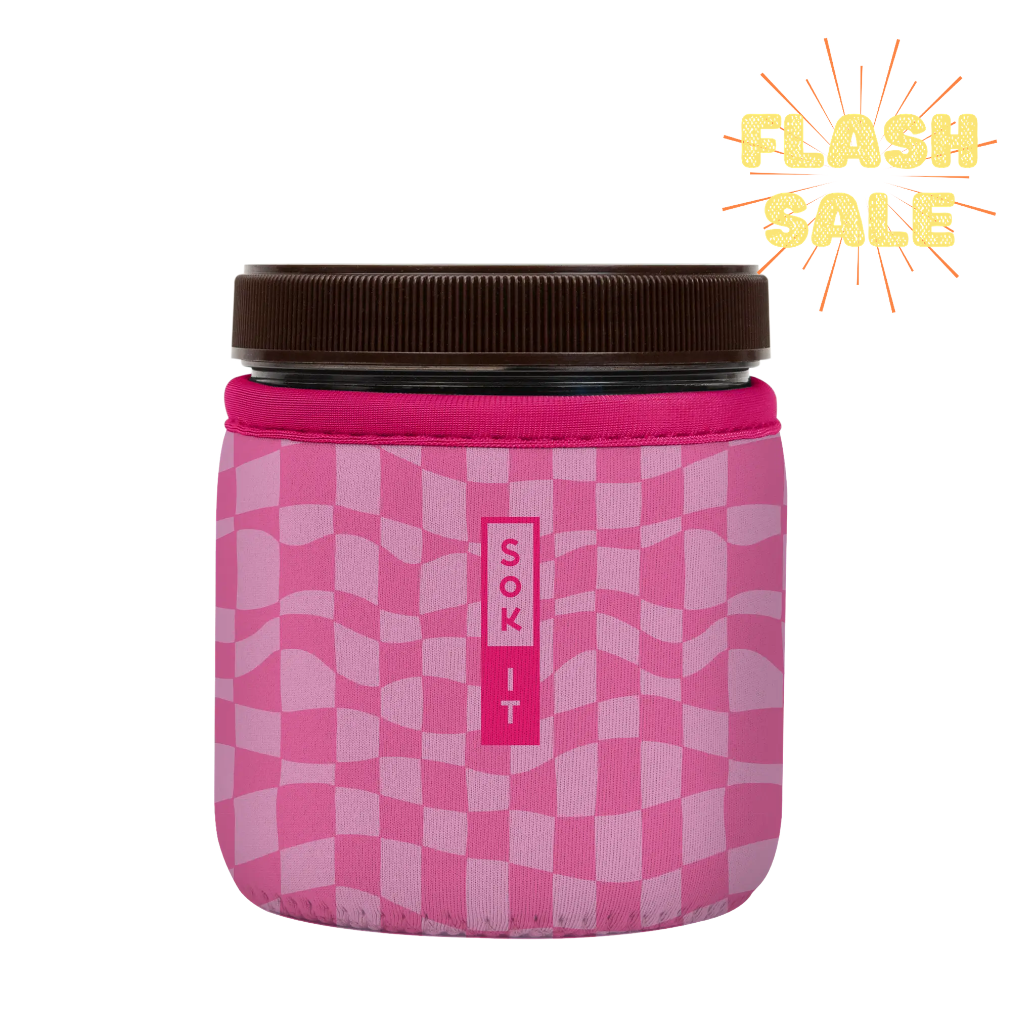 Sok-It IceCreamSok for Talenti Style Pint - Pink Grand Prix   IceCreamSok-Evergreen