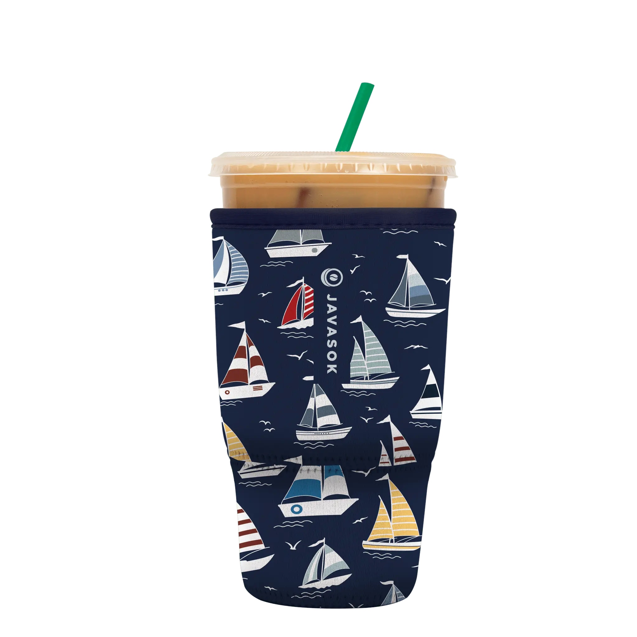 Sok-It JavaSok - Anchors Away Large-30-32oz 15.28 JavaSok-Summer Holiday