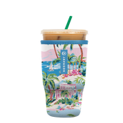 Sok-It JavaSok - Beachside Bliss Large-30-32oz 18.99 JavaSok-Summer Holiday