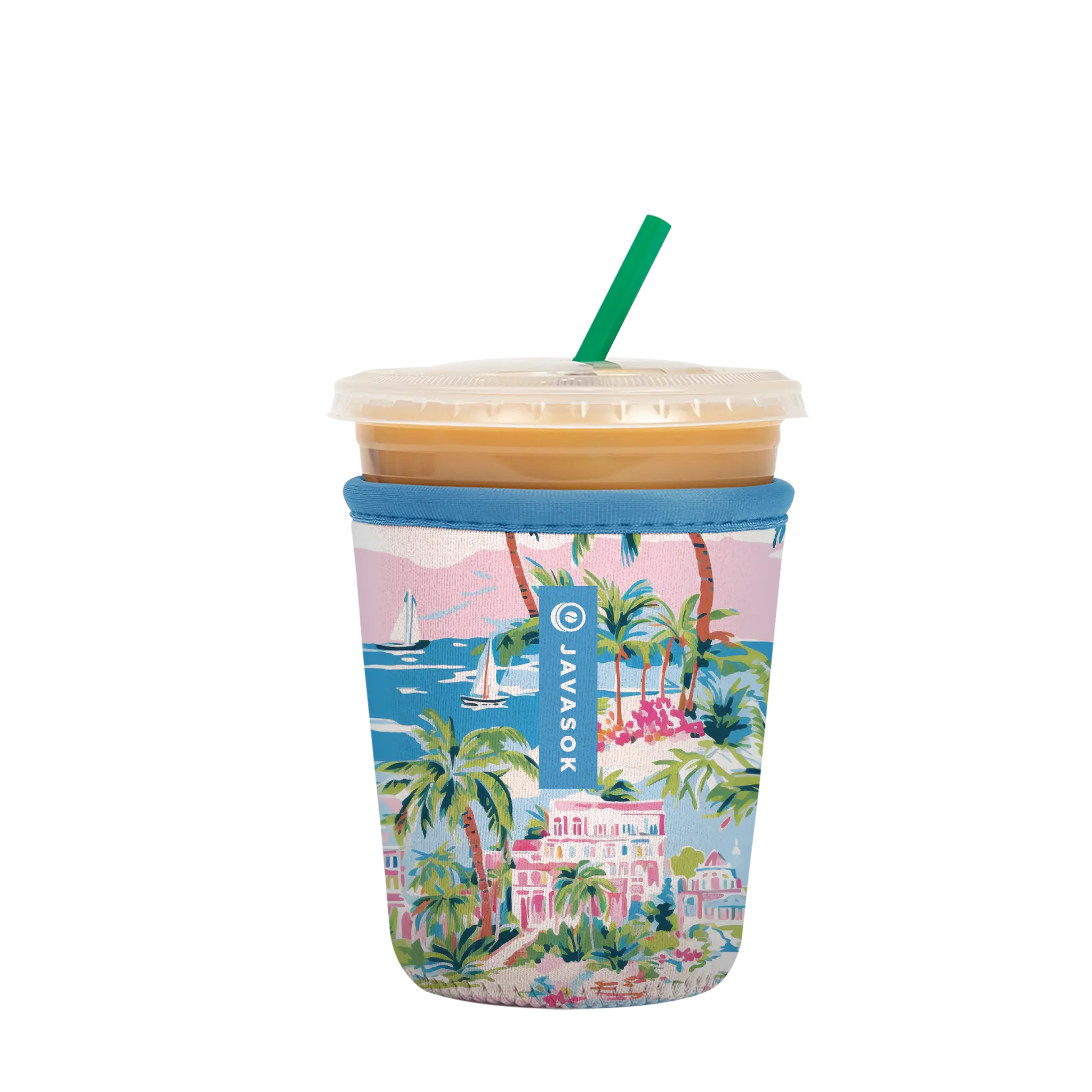 Sok-It JavaSok - Beachside Bliss Small-16-20oz 14.99 JavaSok-Summer Holiday