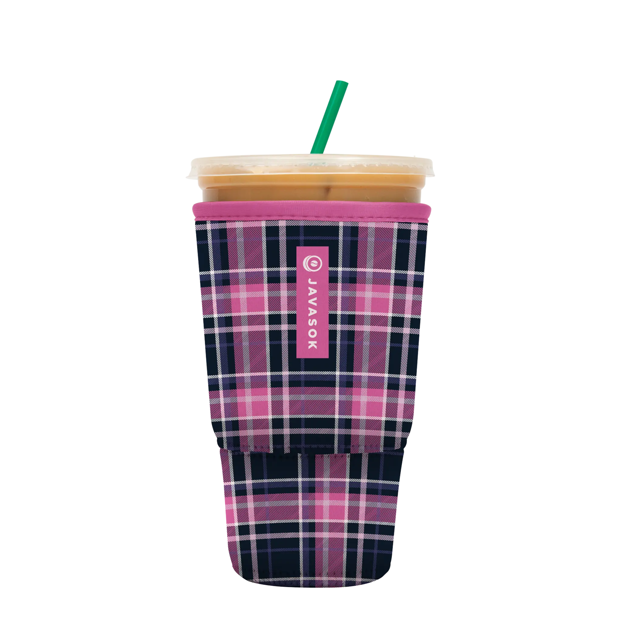 Sok-It JavaSok - Berry Plaid   JavaSok-Evergreen