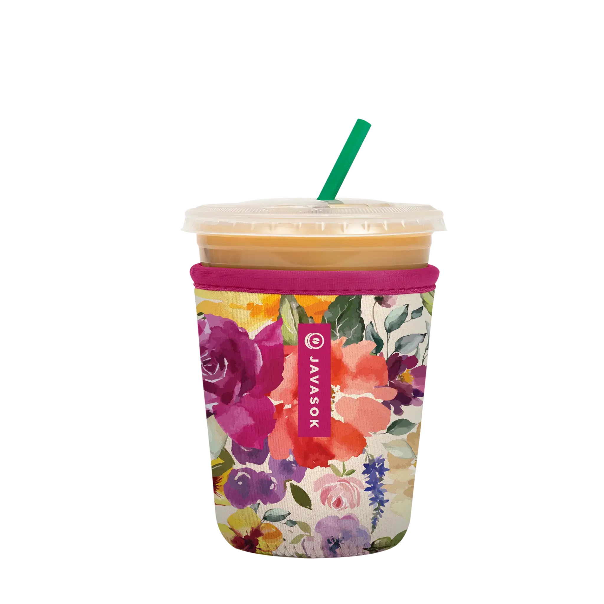 Sok-It JavaSok - Blooming Bright Small-16-20oz 14.99 JavaSok-Evergreen