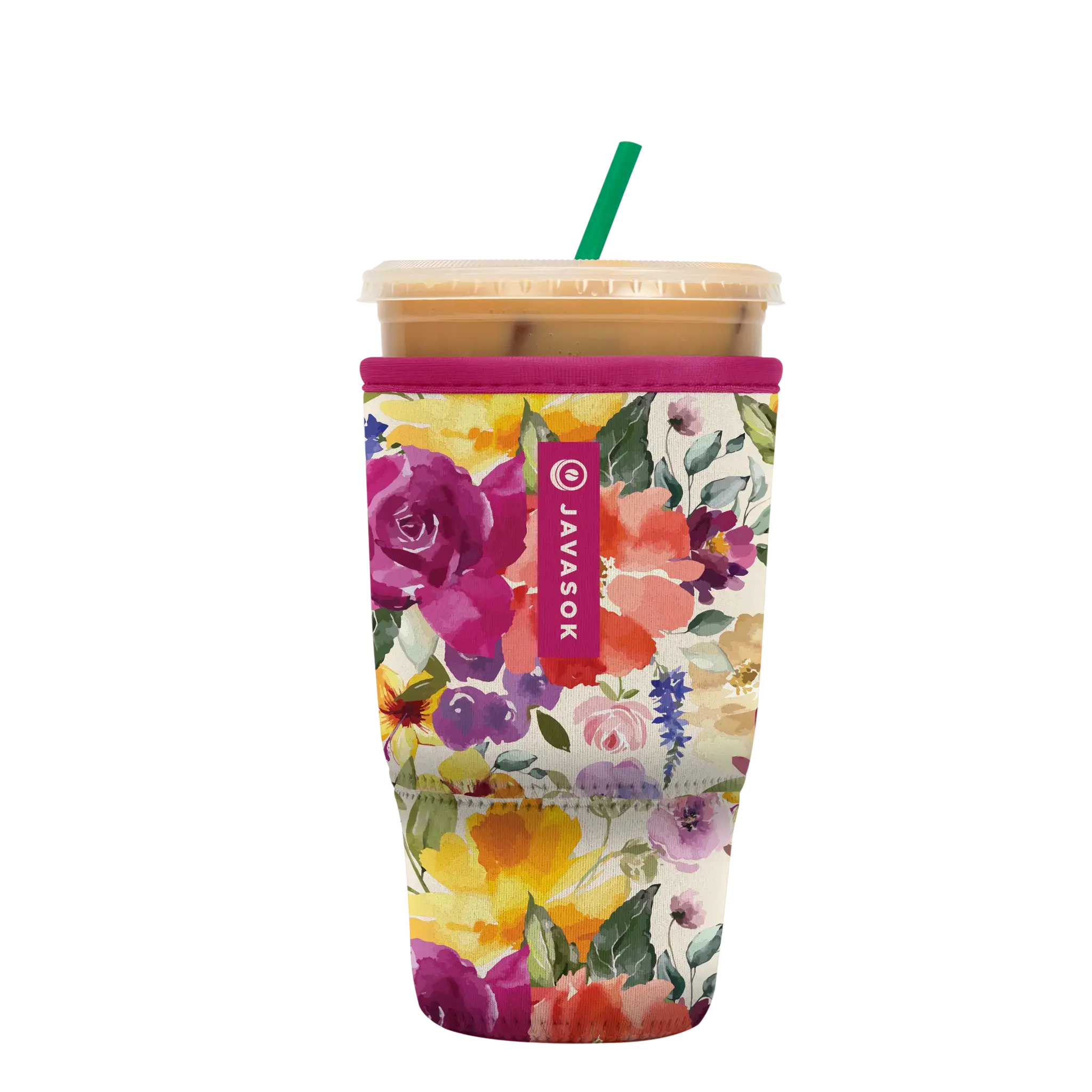 Sok-It JavaSok - Blooming Bright Large-30-32oz 18.99 JavaSok-Evergreen