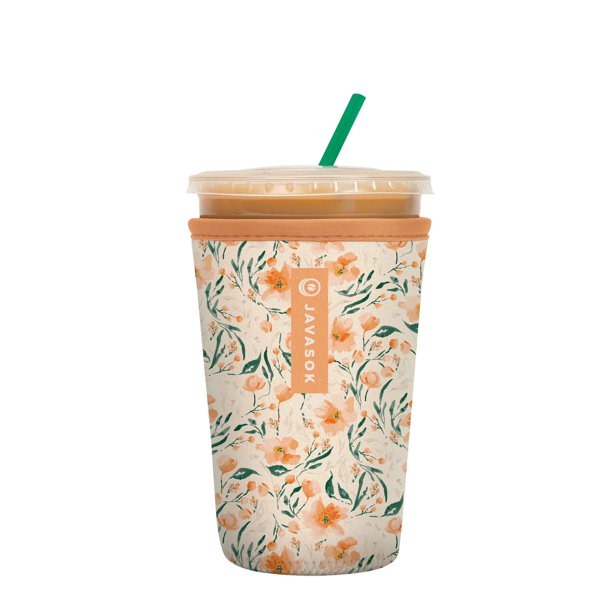Medium Blush Blossoms Iced Coffee Sleeve – JavaSok | Sok-It