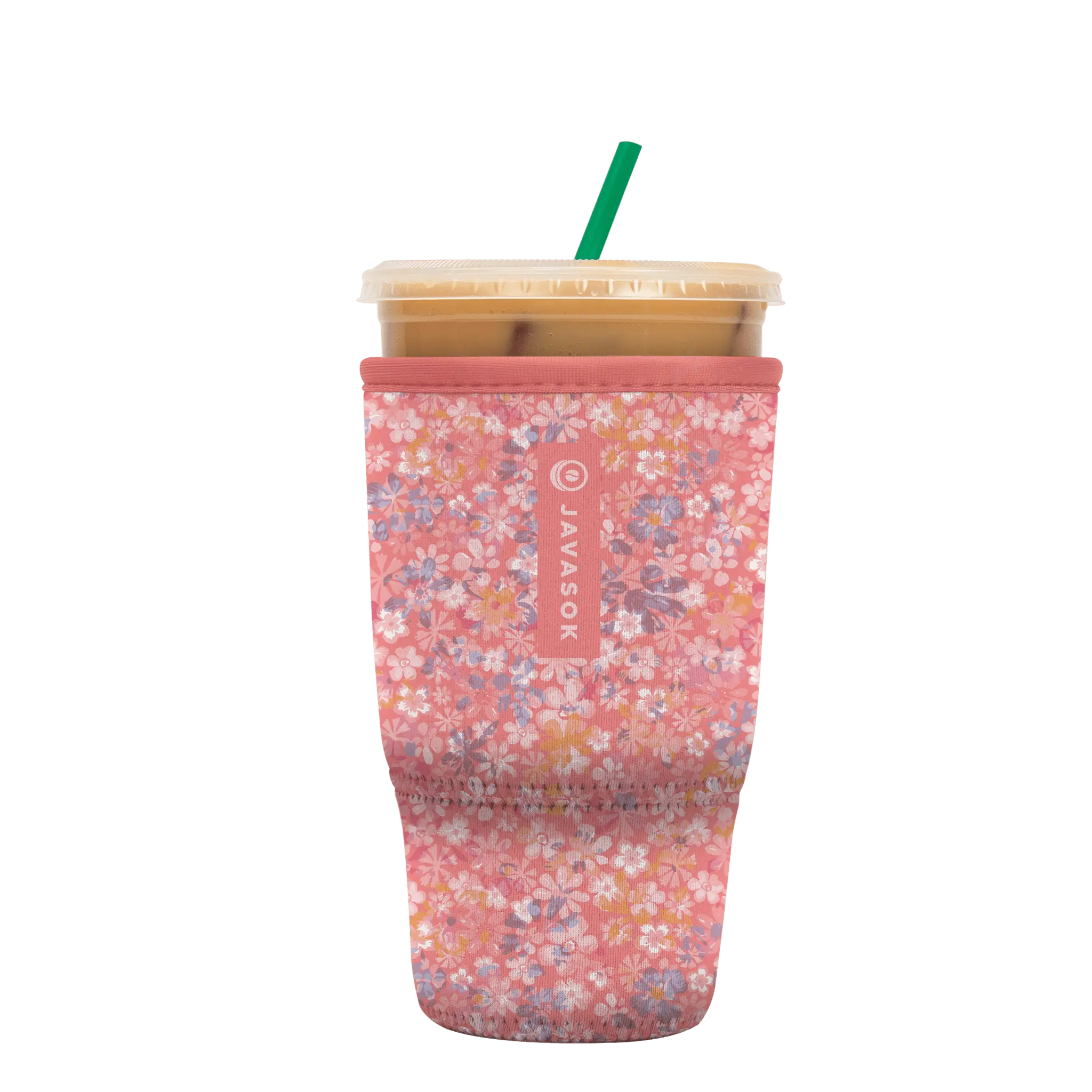 Sok-It JavaSok - Blushing Blooms Large-30-32oz 17.99 JavaSok-SS Floral