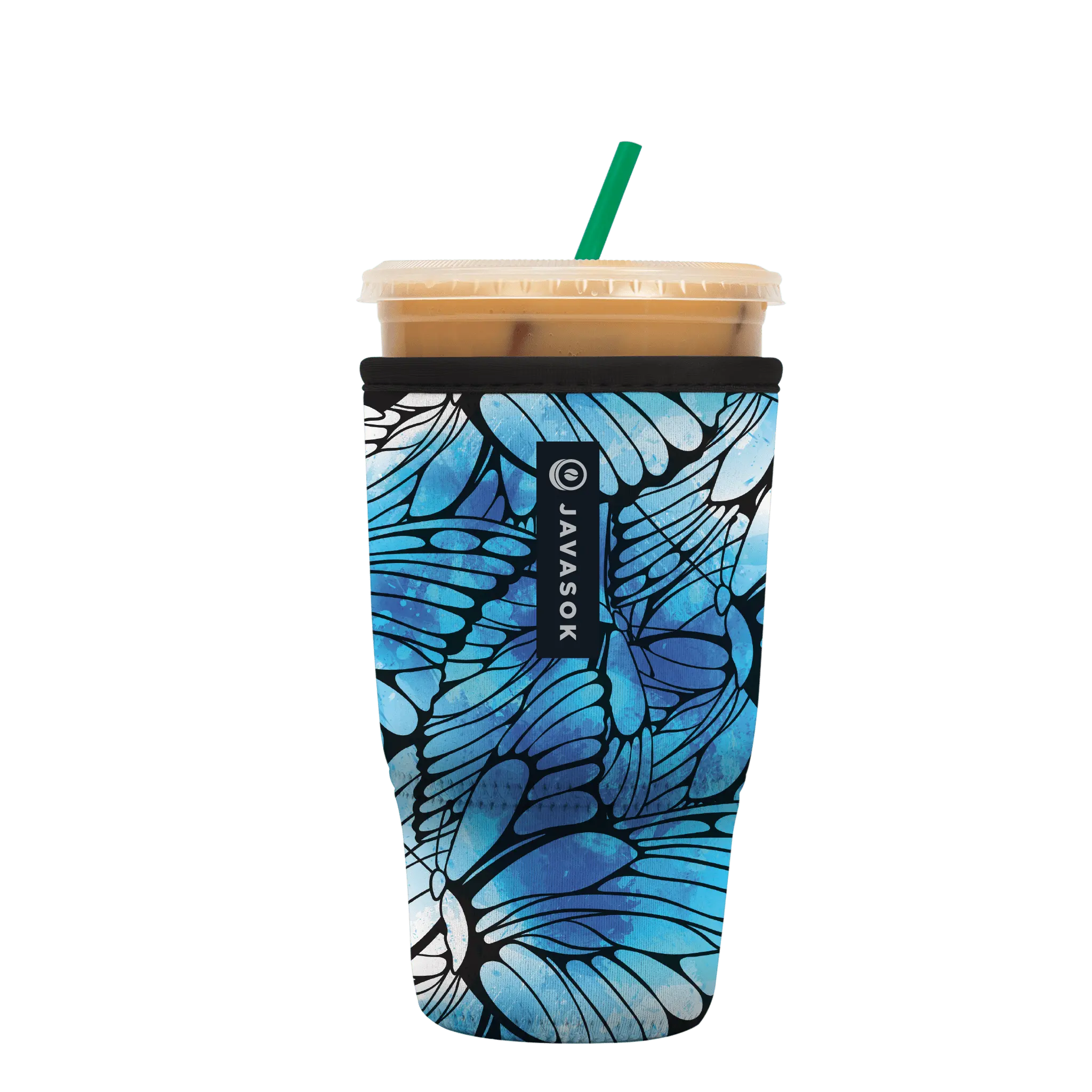 Sok-It JavaSok - Butterfly Oasis Large-30-32oz 17.99 JavaSok-Animal Prints