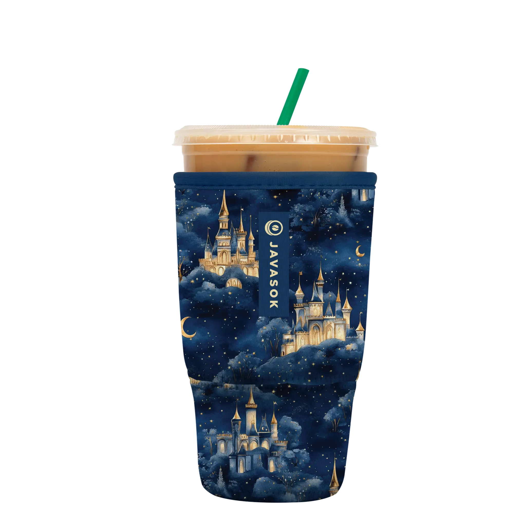 Sok-It JavaSok - Castle in the Sky Large 30-32oz 18.99 JavaSok-Halloween Holiday