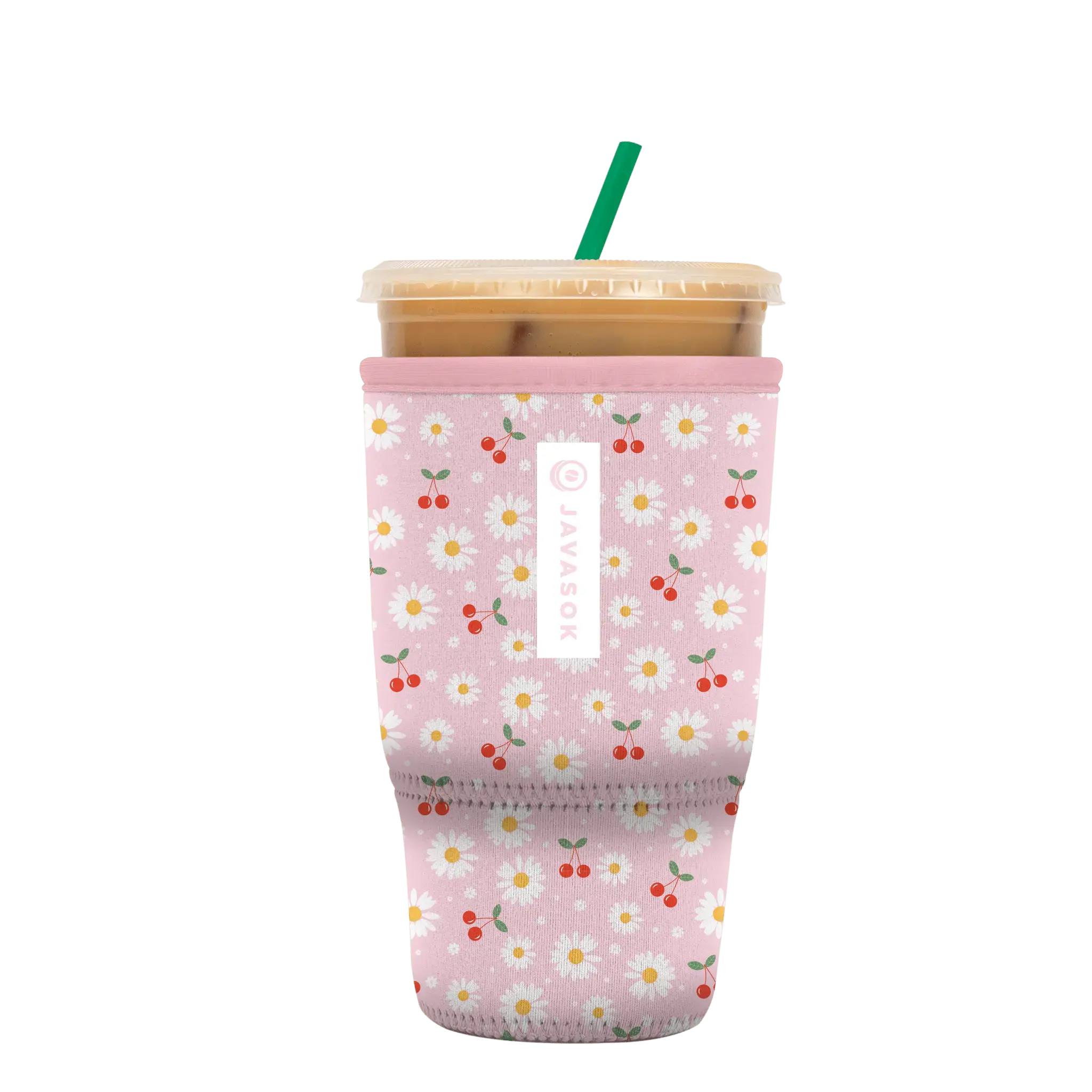 Sok-It JavaSok - Cherry Bomb Large-30-32oz 17.99 JavaSok-SS Floral
