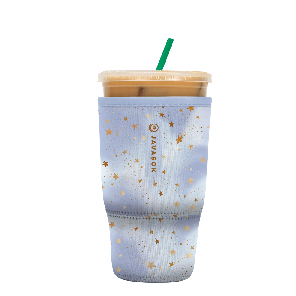 Cosmic Glitter Iced Coffee Sleeve – JavaSok | Sok-It