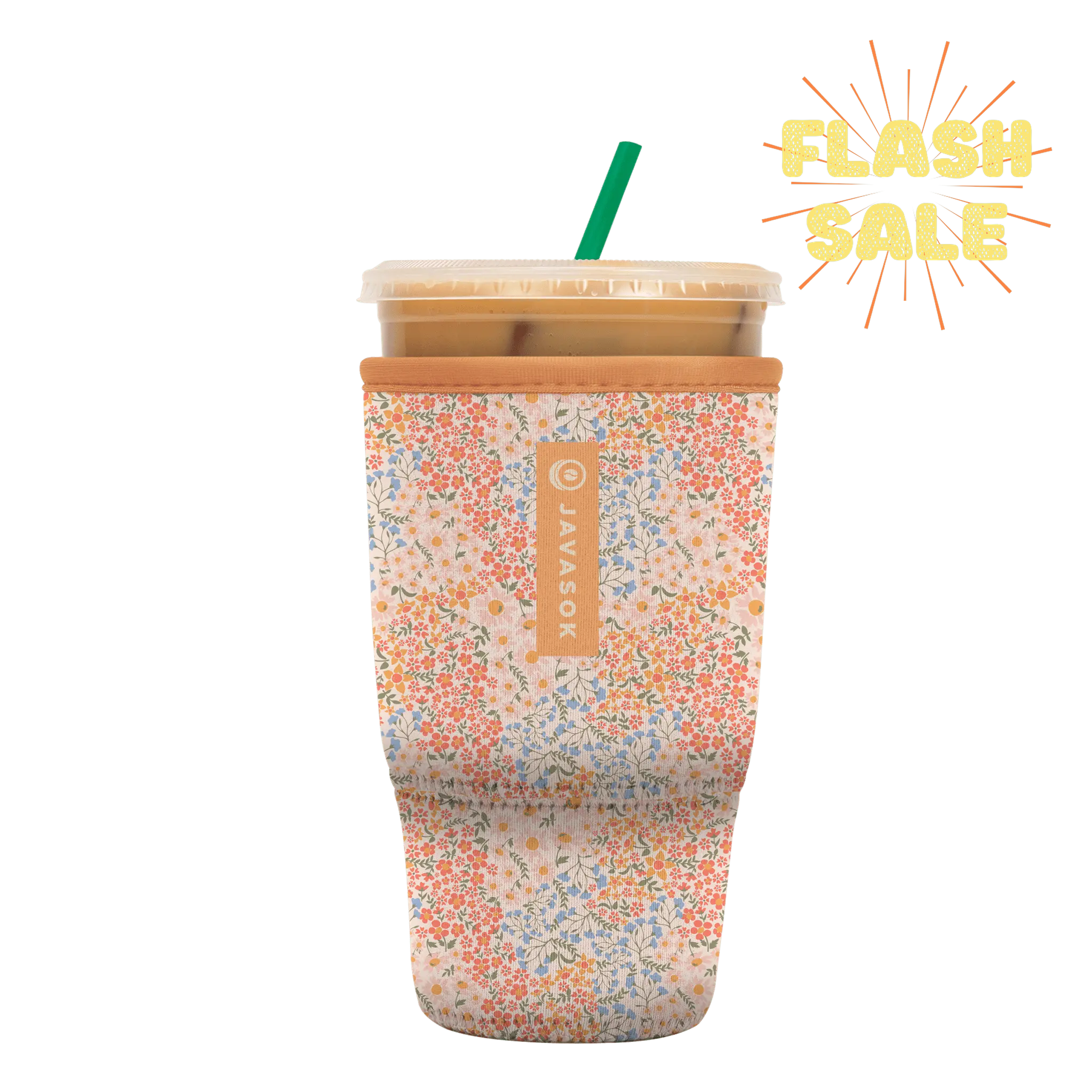 Sok-It JavaSok - Dainty Florals Large-30-32oz 17.99 JavaSok-SS Floral