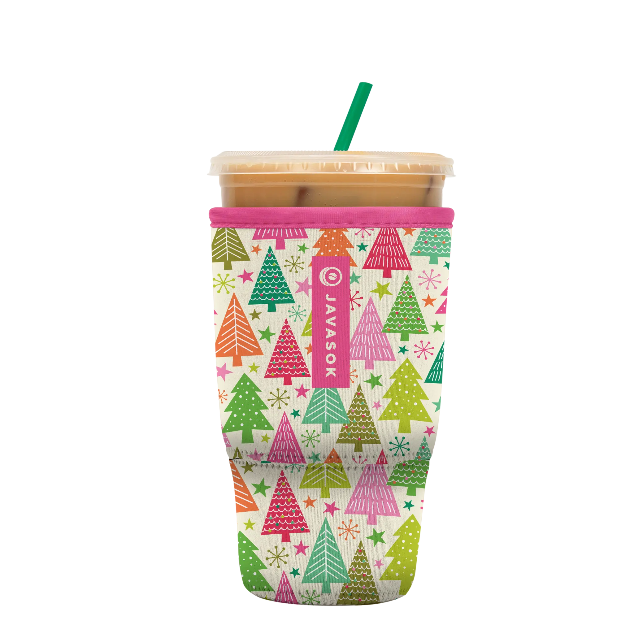 Sok-It JavaSok - Festive Forest Large-30-32oz 14.38 JavaSok-Winter Holiday