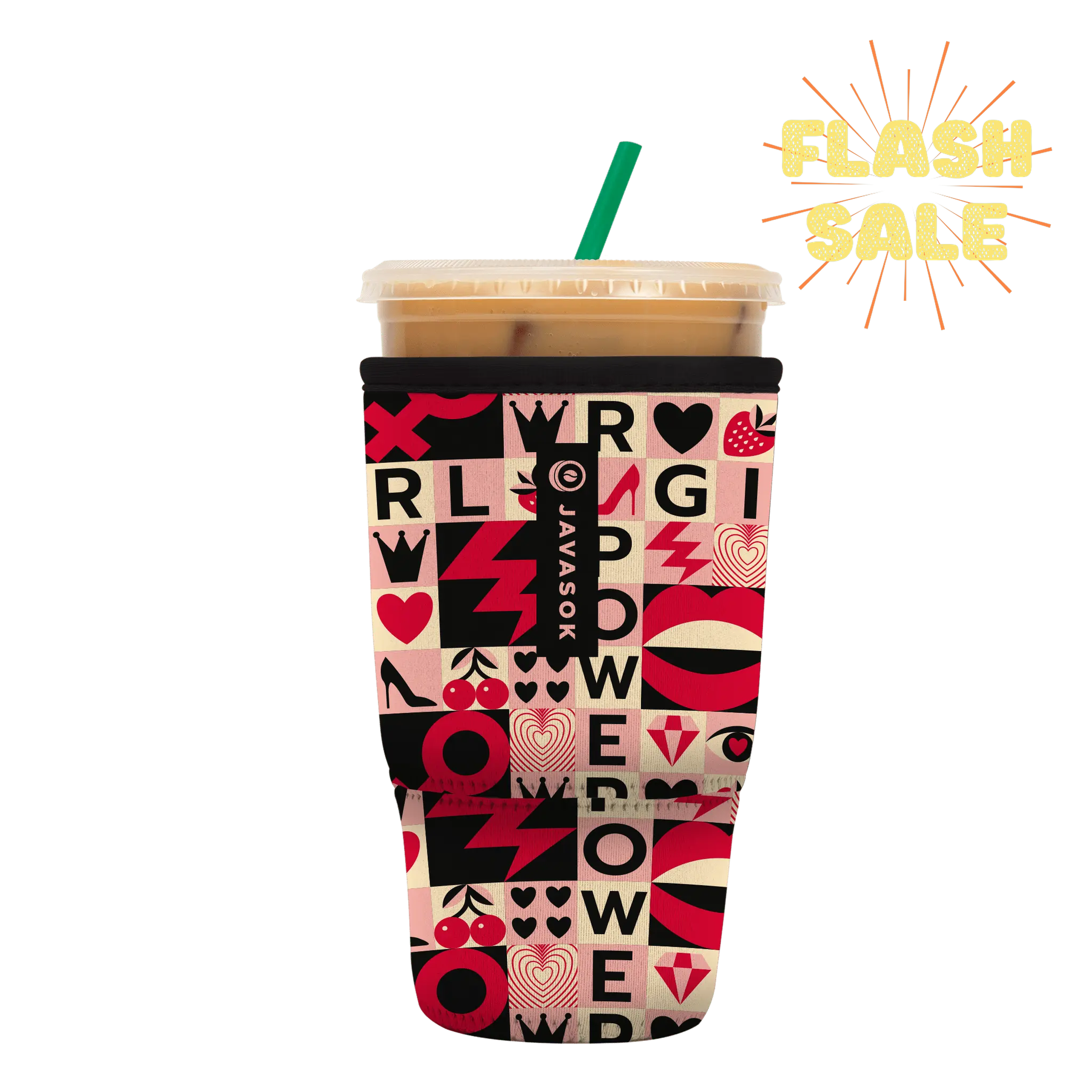 Sok-It JavaSok - Girl Power Large-30-32oz 8.99 JavaSok-Novelty