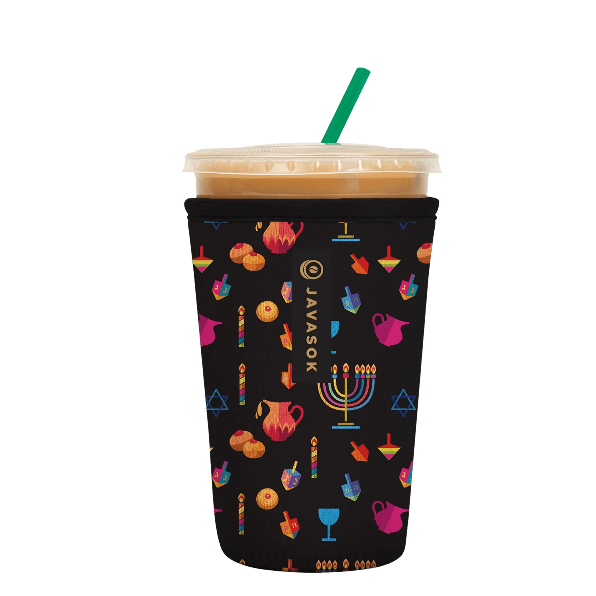 Sok-It JavaSok - Hanukkah Celebrations Medium-22-28oz 14.38 JavaSok-Winter Holiday