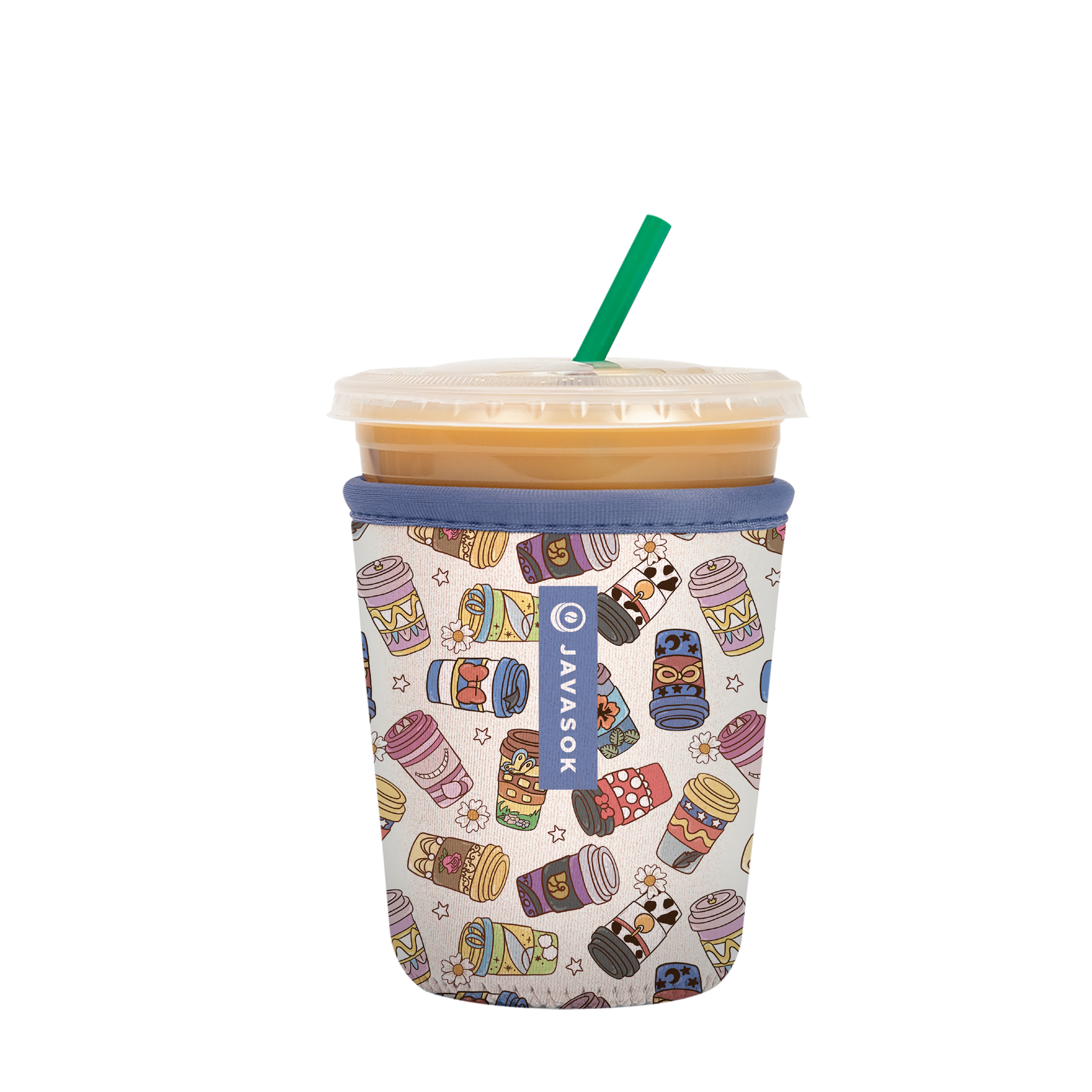 Happiest Cup Iced Coffee Sleeve – JavaSok | Sok-It