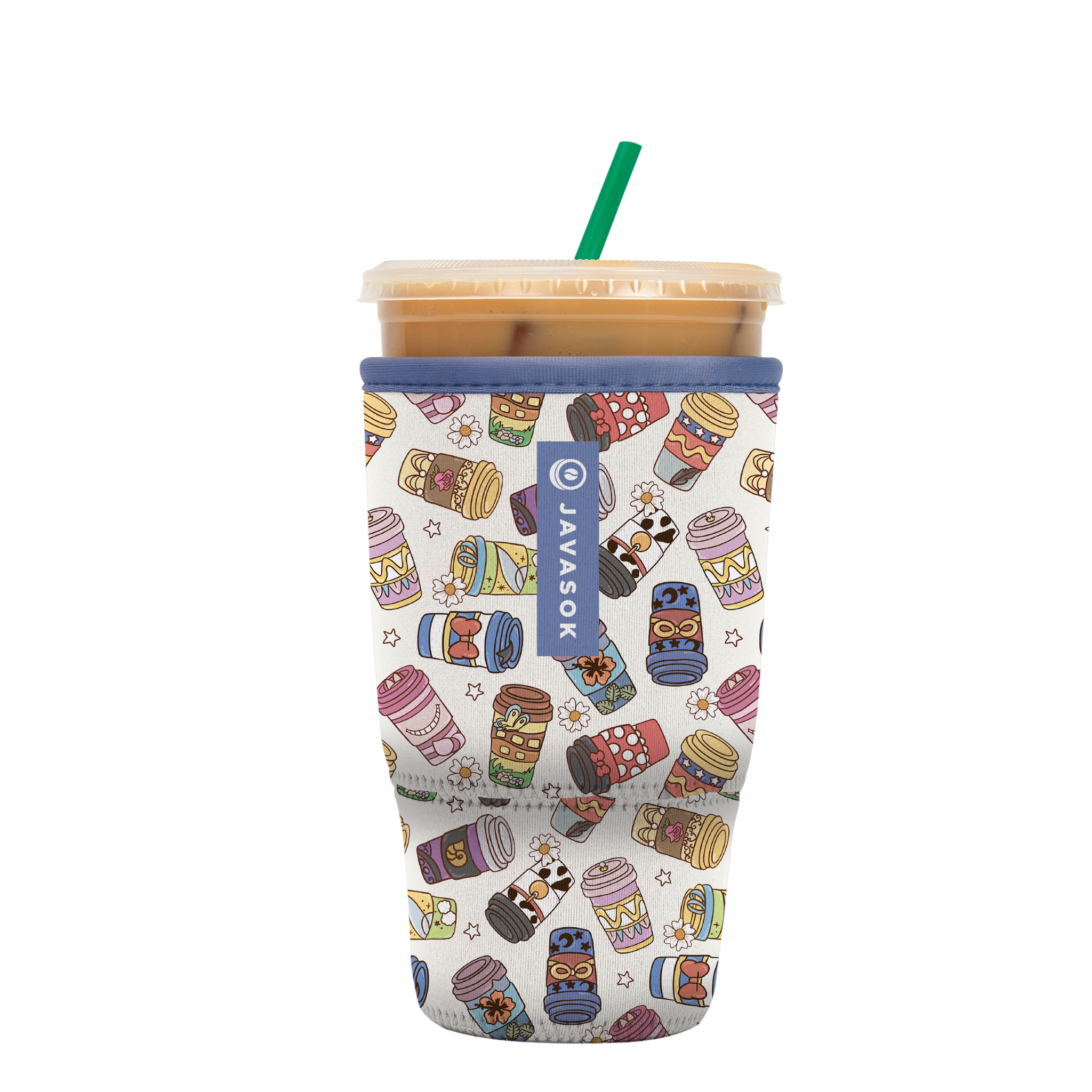 Happiest Cup Iced Coffee Sleeve – JavaSok | Sok-It