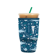 Sok-It JavaSok - Happy Sharks Large-30-32oz 17.99 JavaSok-Sealife