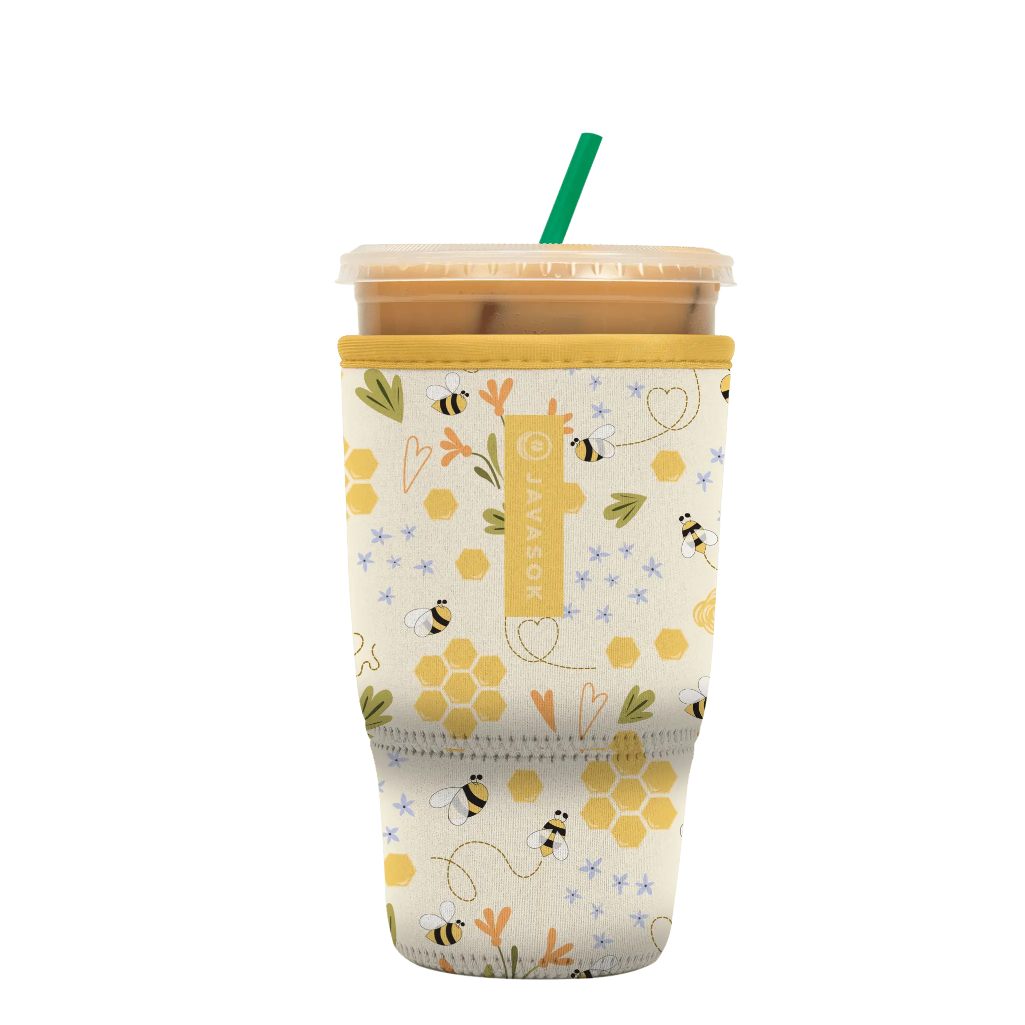 Sok-It JavaSok - Honeycomb Buzz Large-30-32oz 17.99 JavaSok-Animals