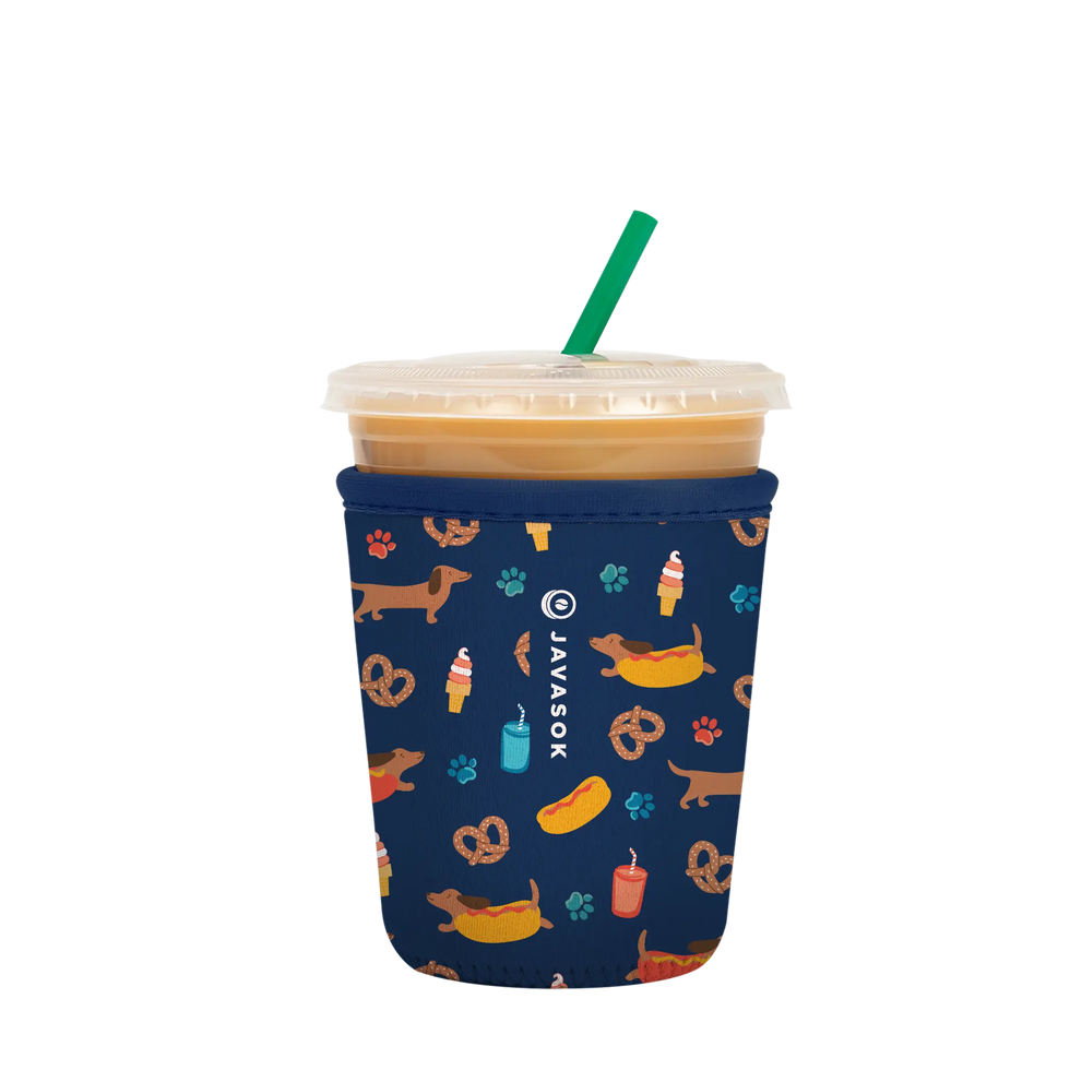 Hot Dawgs Iced Coffee Sleeve – JavaSok | Sok-It
