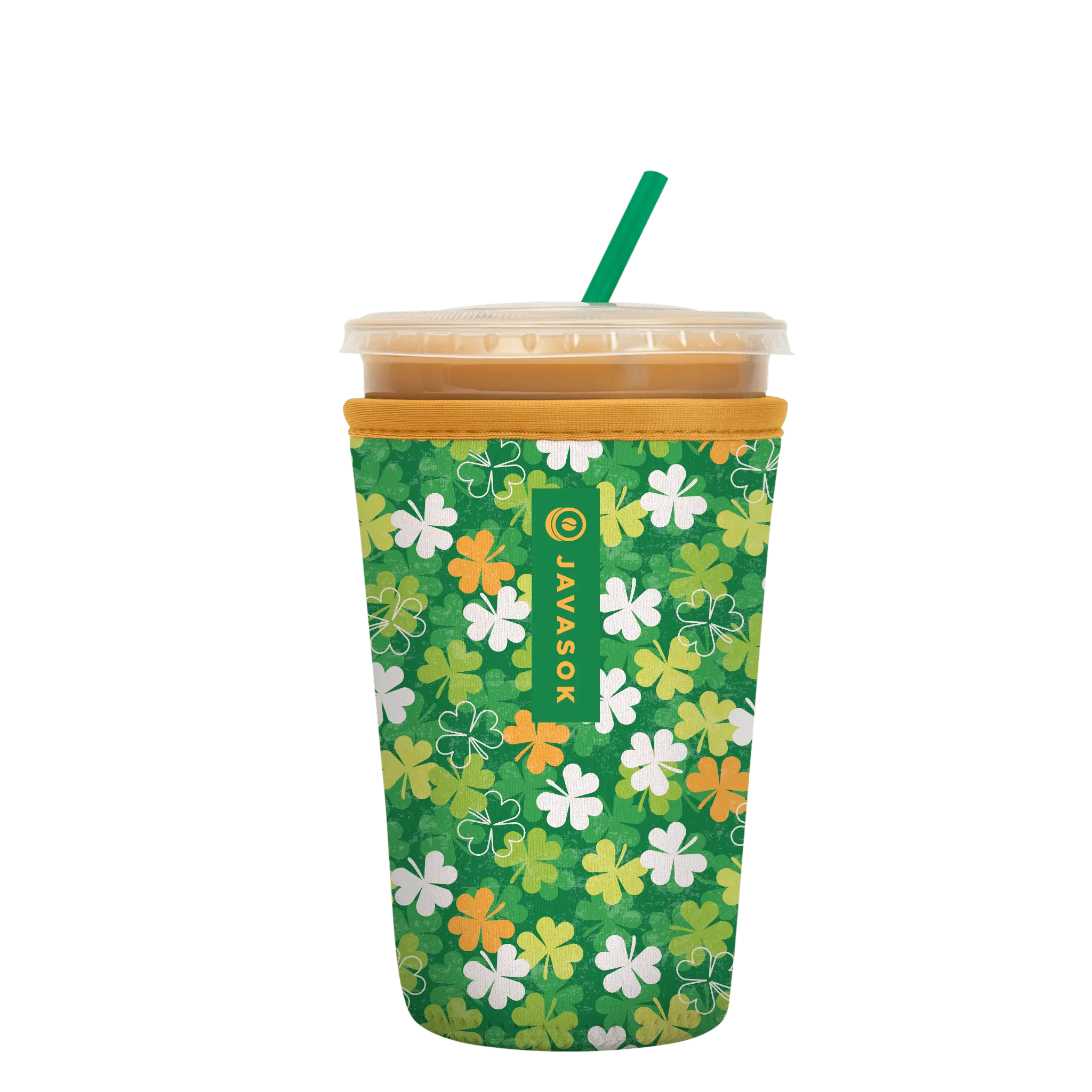 Sok-It JavaSok - Luck of the Shamrock Medium-22-28oz 9.58 JavaSok-Spring Holiday