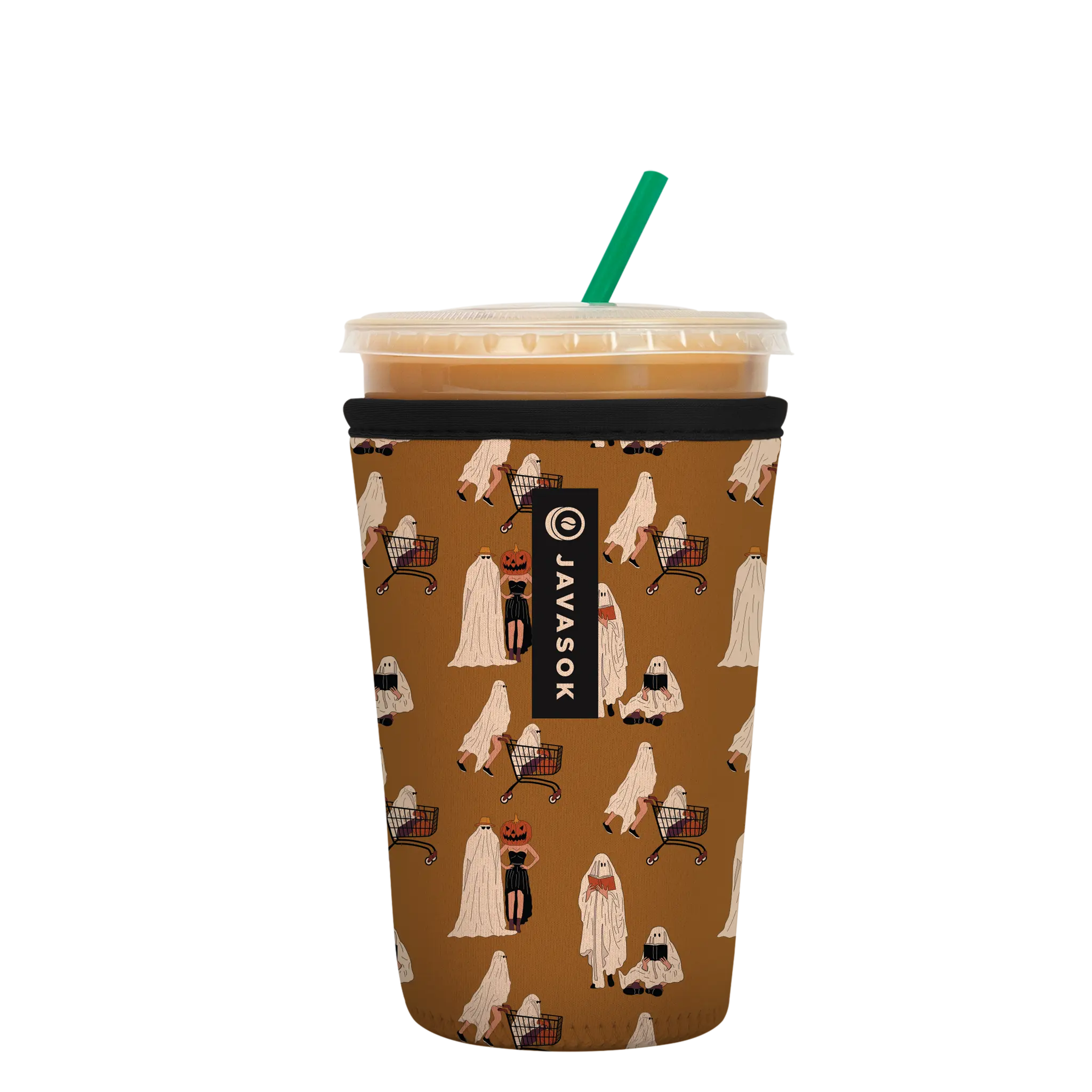 Material Ghoul Iced Coffee Sleeve – JavaSok | Sok-It