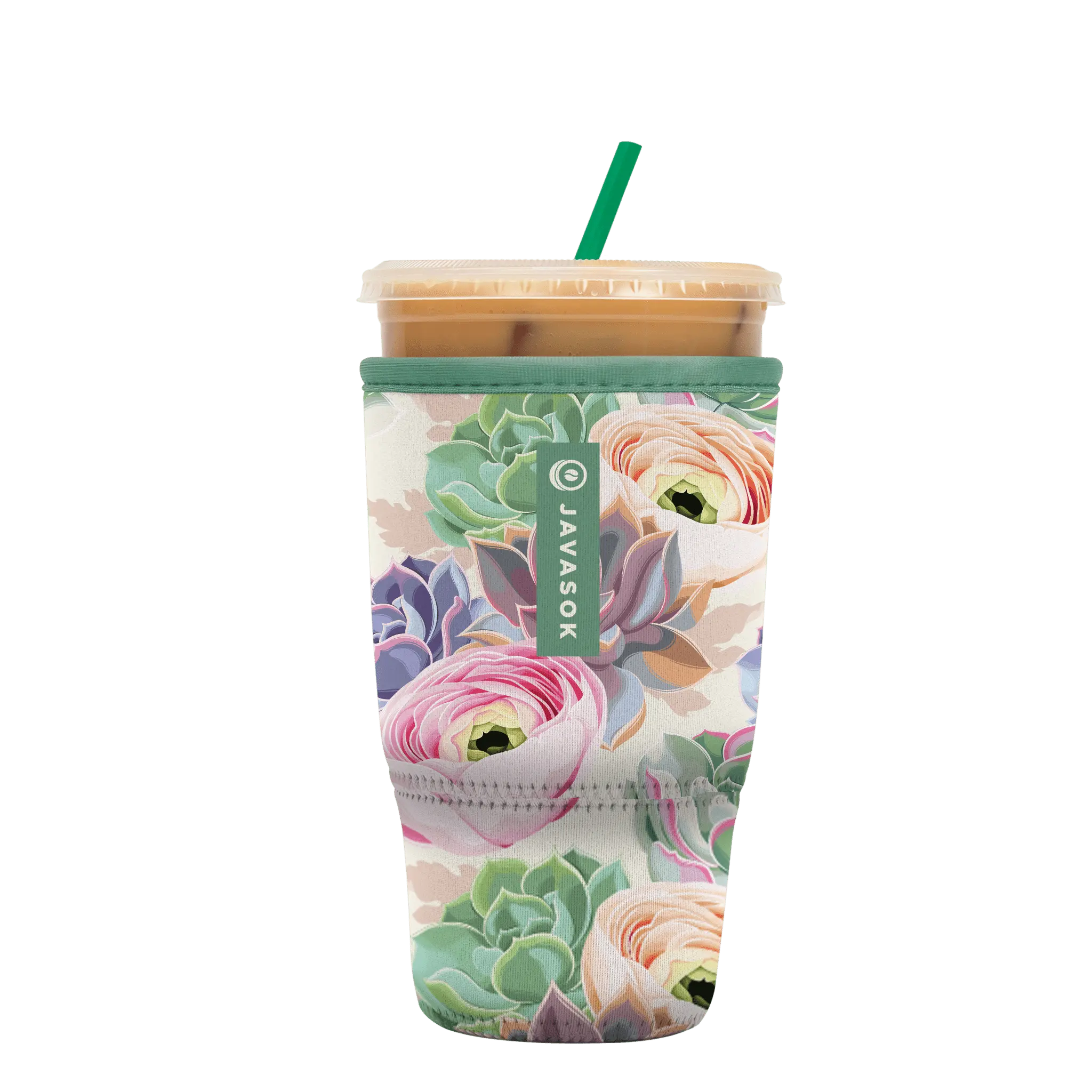 Sok-It JavaSok - Pastel Splendor Large-30-32oz 17.99 JavaSok-SS Floral