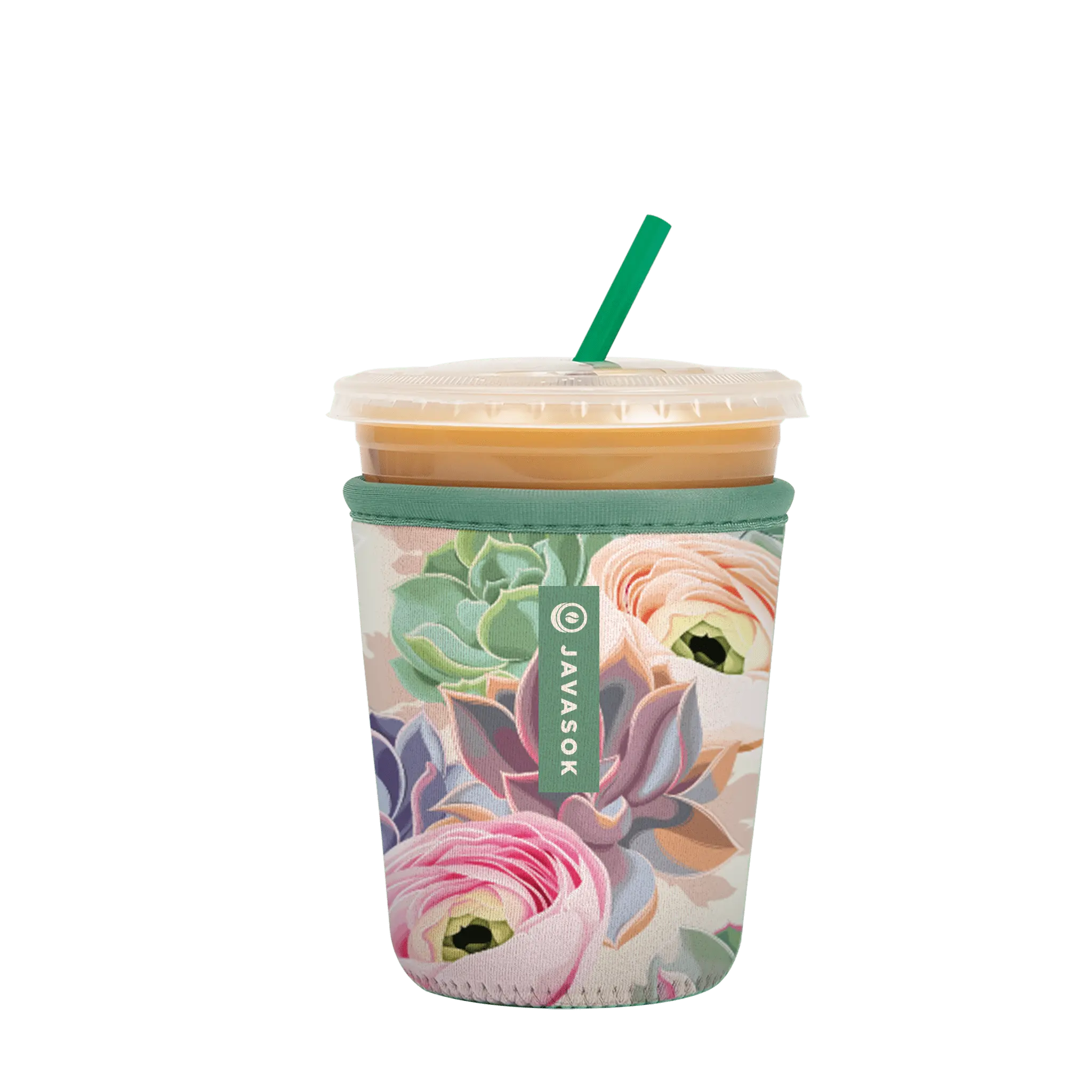 Sok-It JavaSok - Pastel Splendor Small-16-20oz 13.99 JavaSok-SS Floral