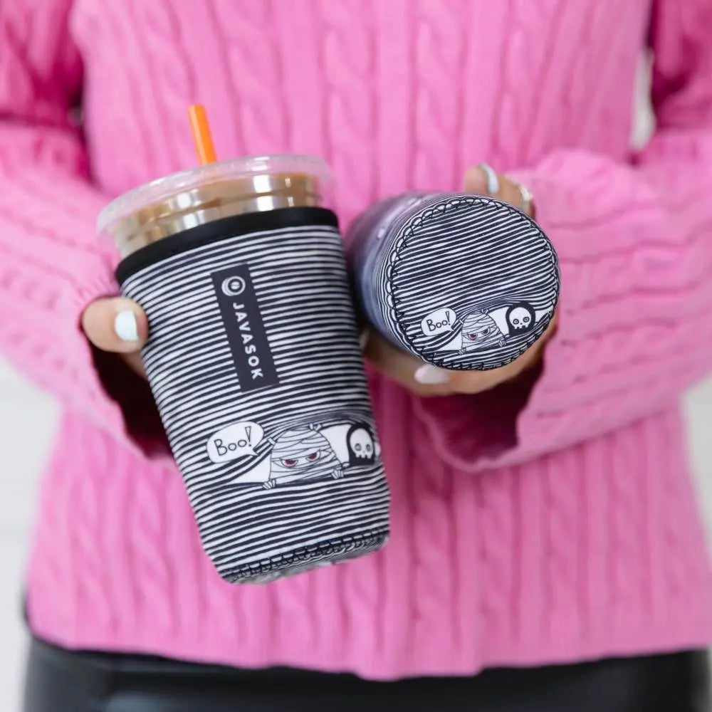 Peek-A-BOO Iced Coffee Sleeve – JavaSok | Sok-It
