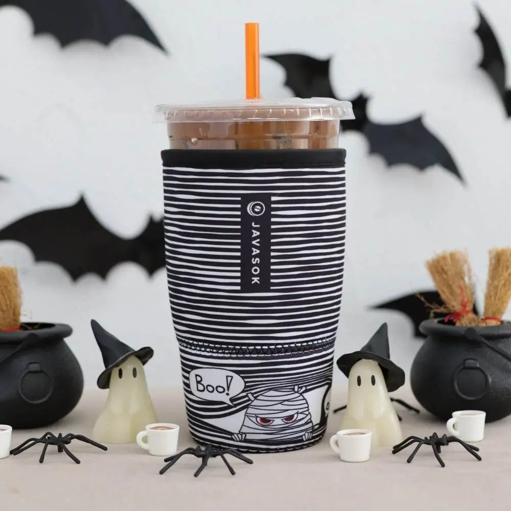Peek-A-BOO Iced Coffee Sleeve – JavaSok | Sok-It