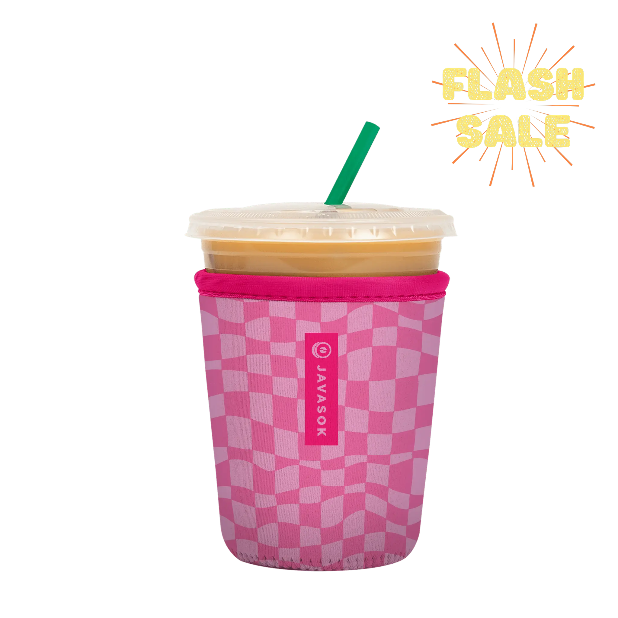 Sok-It JavaSok - Pink Grand Prix Small-16-20oz 13.99 JavaSok-Nostalgic