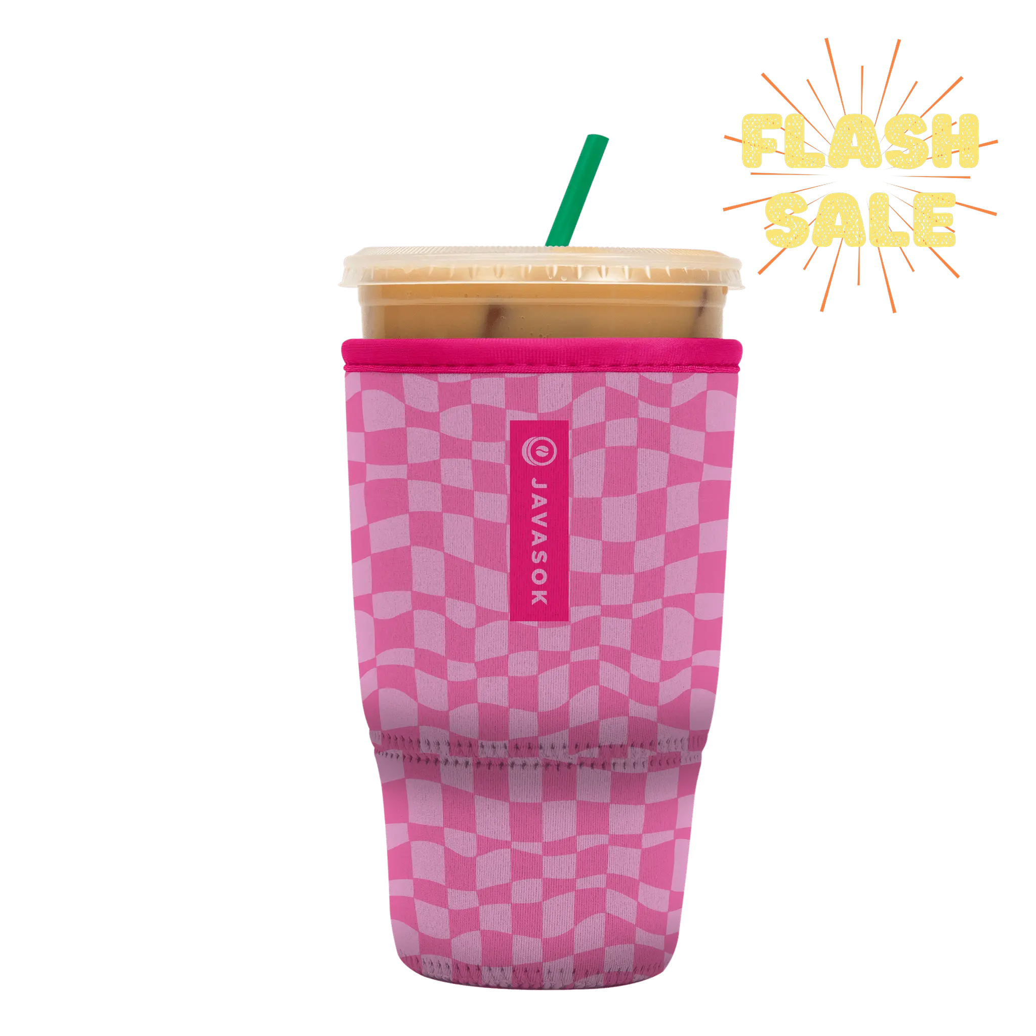 Sok-It JavaSok - Pink Grand Prix Large-30-32oz 17.99 JavaSok-Nostalgic