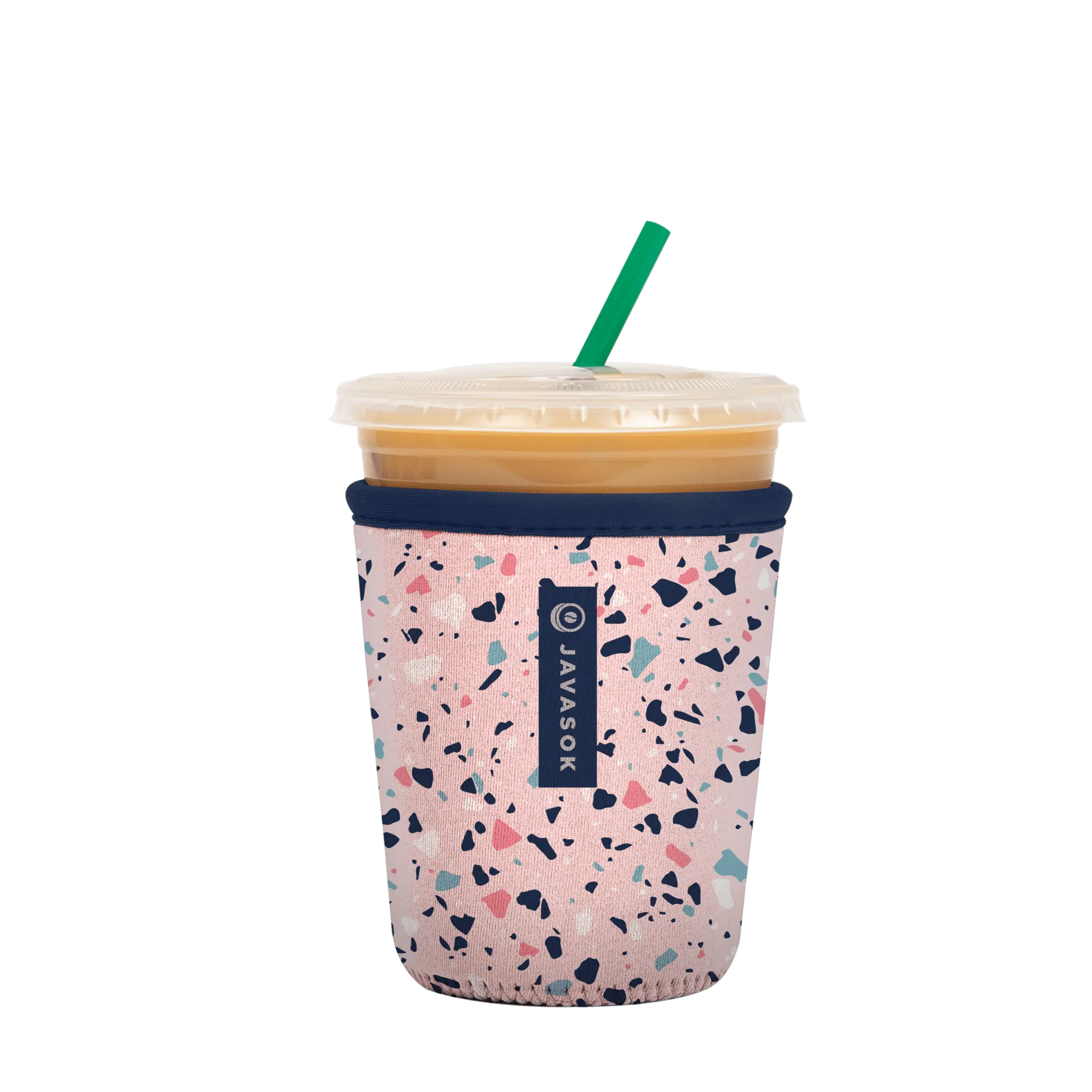 Sok-It JavaSok - Pink Terrazzo Small-16-20oz 13.99 JavaSok-Novelty