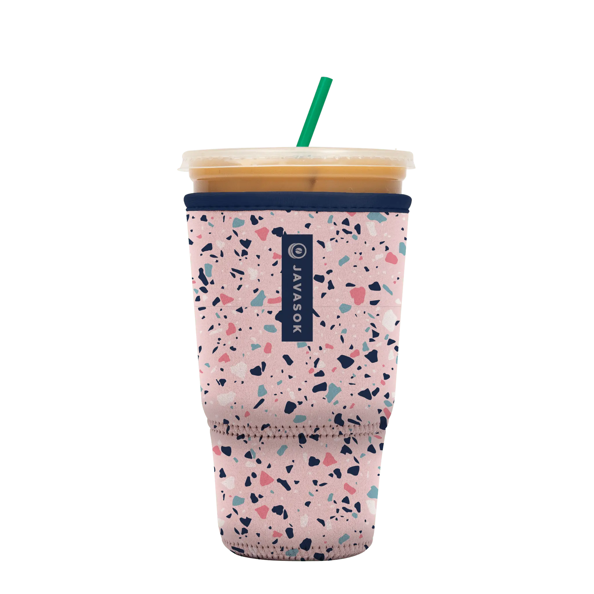 Sok-It JavaSok - Pink Terrazzo XL-38-42oz 18.99 JavaSok-Novelty