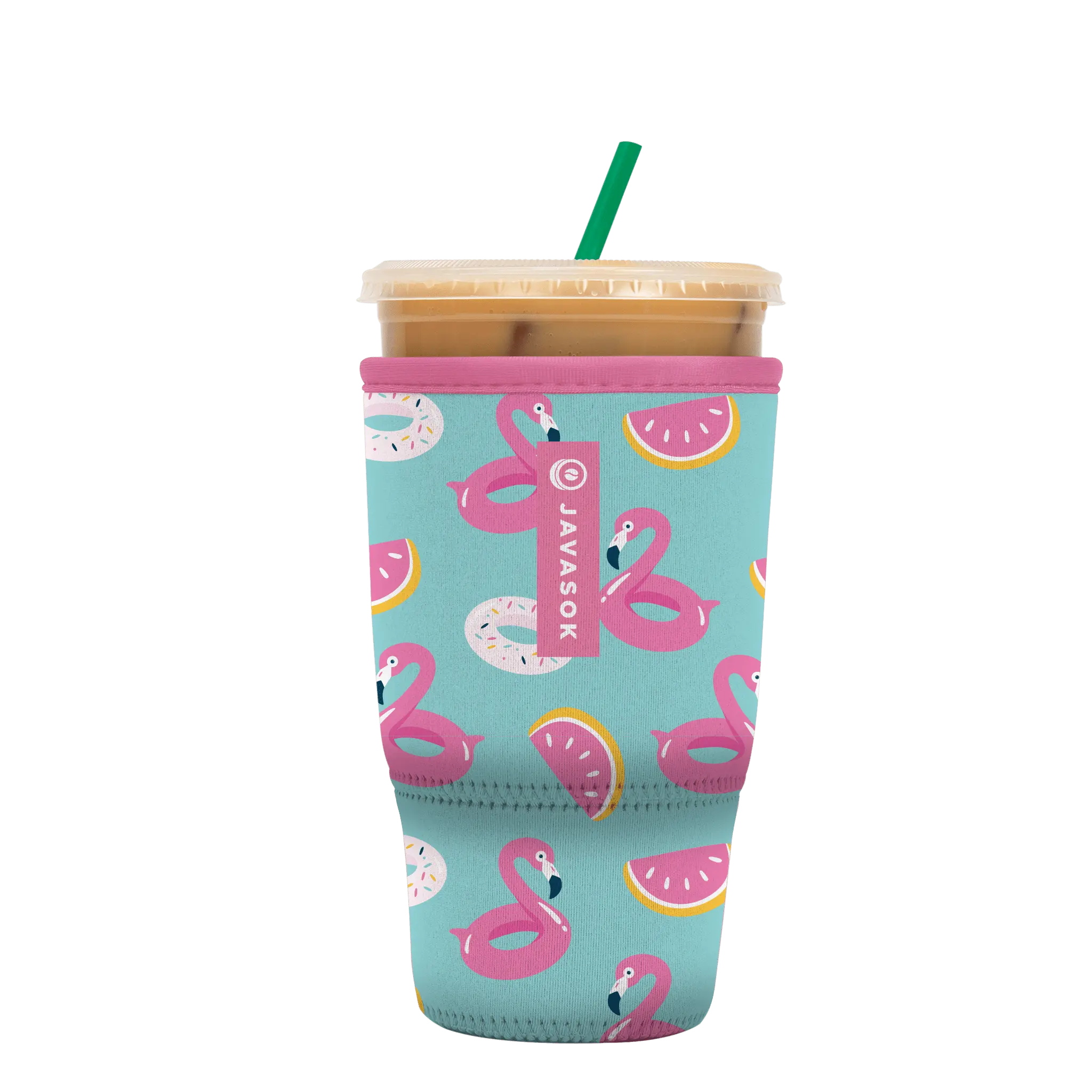 Poolside Perfection Iced Coffee Sleeve – JavaSok | Sok-It