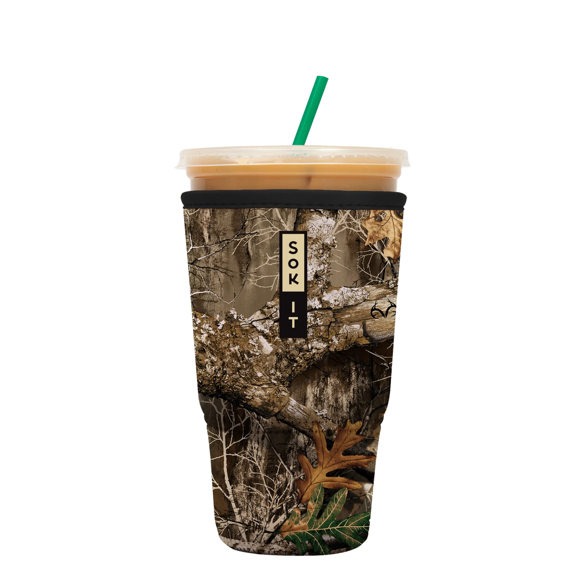 Sok It Can Sok Insulated Neoprene Sleeve For 12oz Cans - Realtree Edge Camo Beer & Soda Cooler