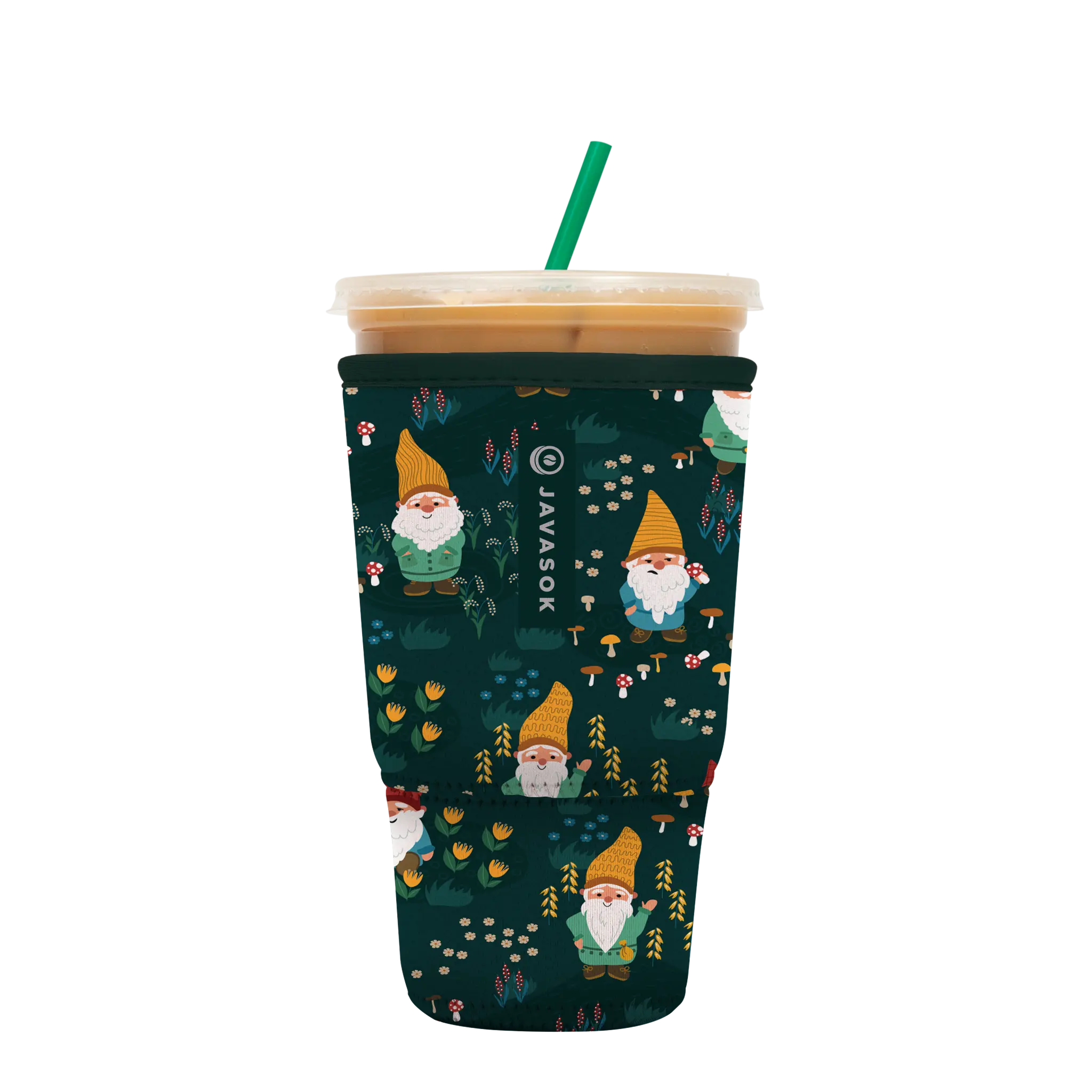 Sok-It JavaSok - Rollin' with my Gnomies XL 38-42oz 19.99 JavaSok-Evergreen