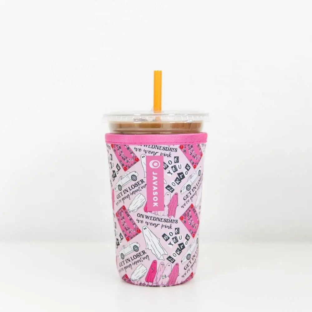 She Doesn't Even Ghost Here Iced Coffee Sleeve – JavaSok | Sok-It