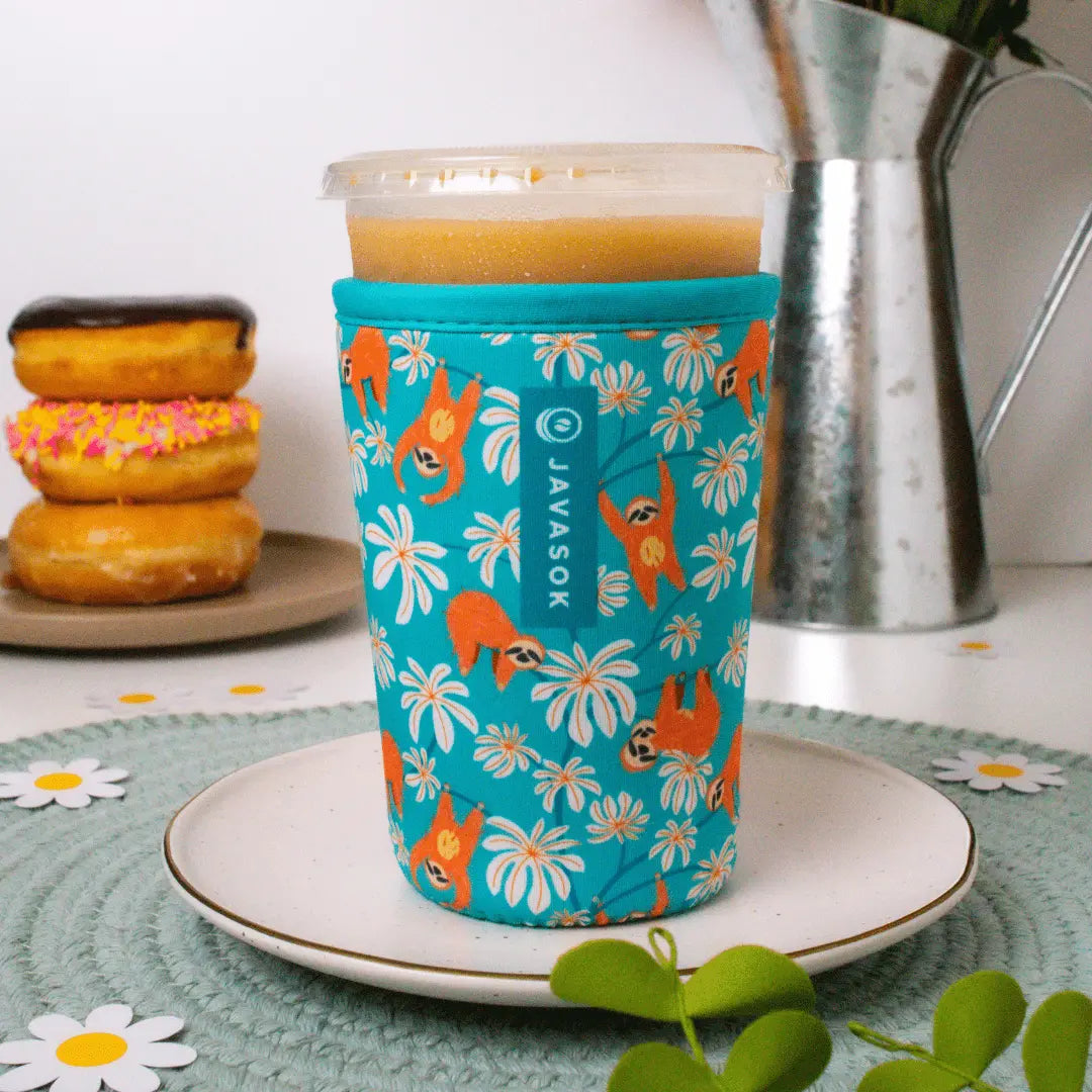 Slothing Around Iced Coffee Sleeve – JavaSok | Sok-It