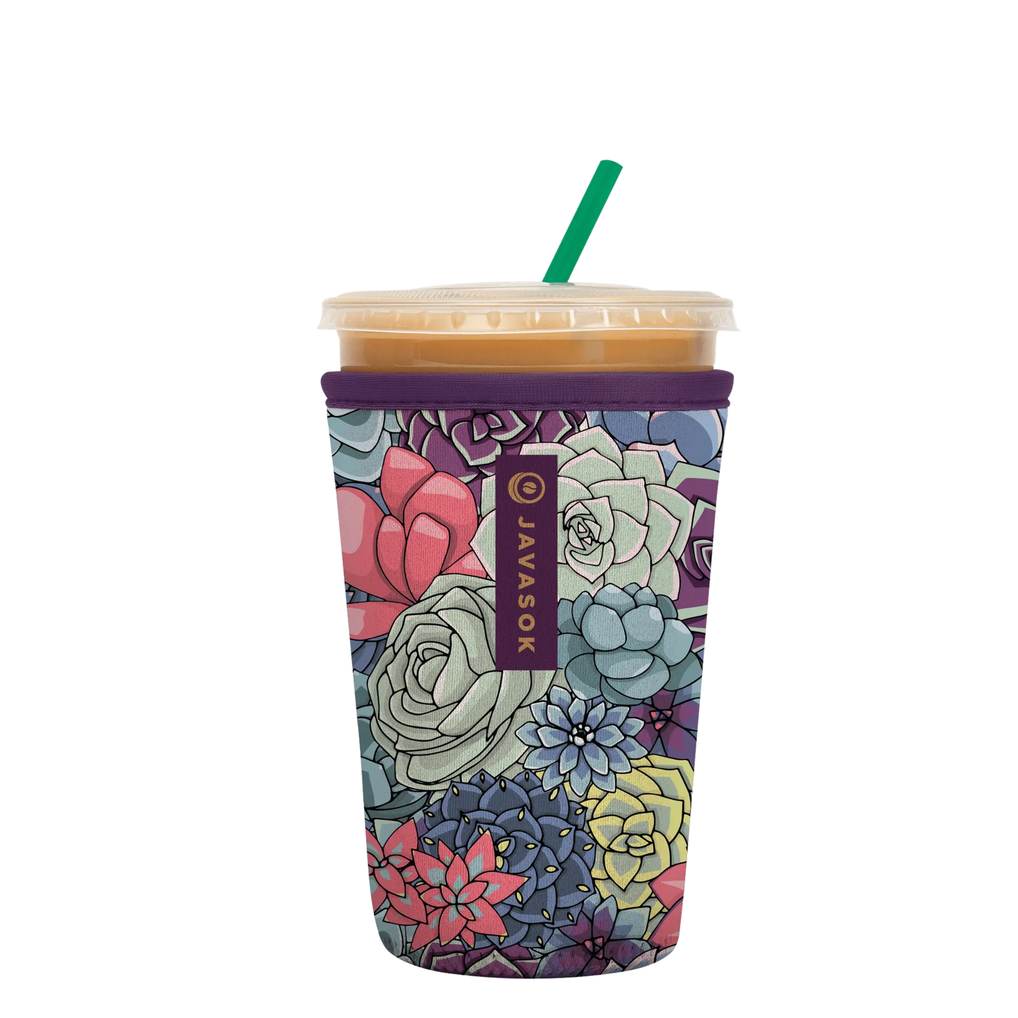 Sok-It JavaSok - Succulents Medium-22-28oz 15.99 JavaSok-SS Floral