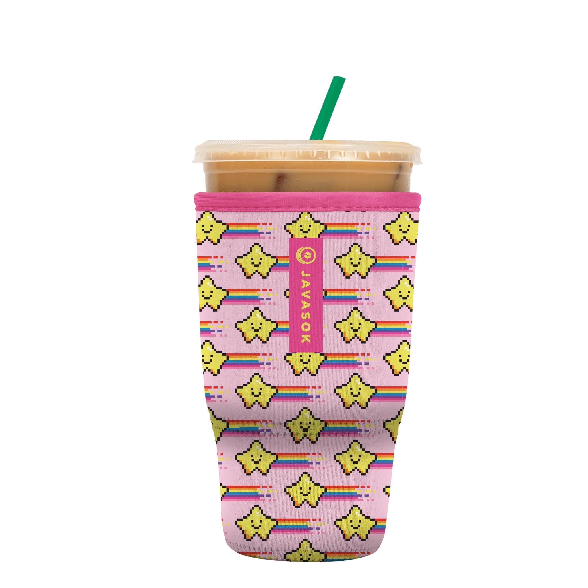 Java Sok Stars Super Star Iced Coffee Sleeve – JavaSok | Sok-It