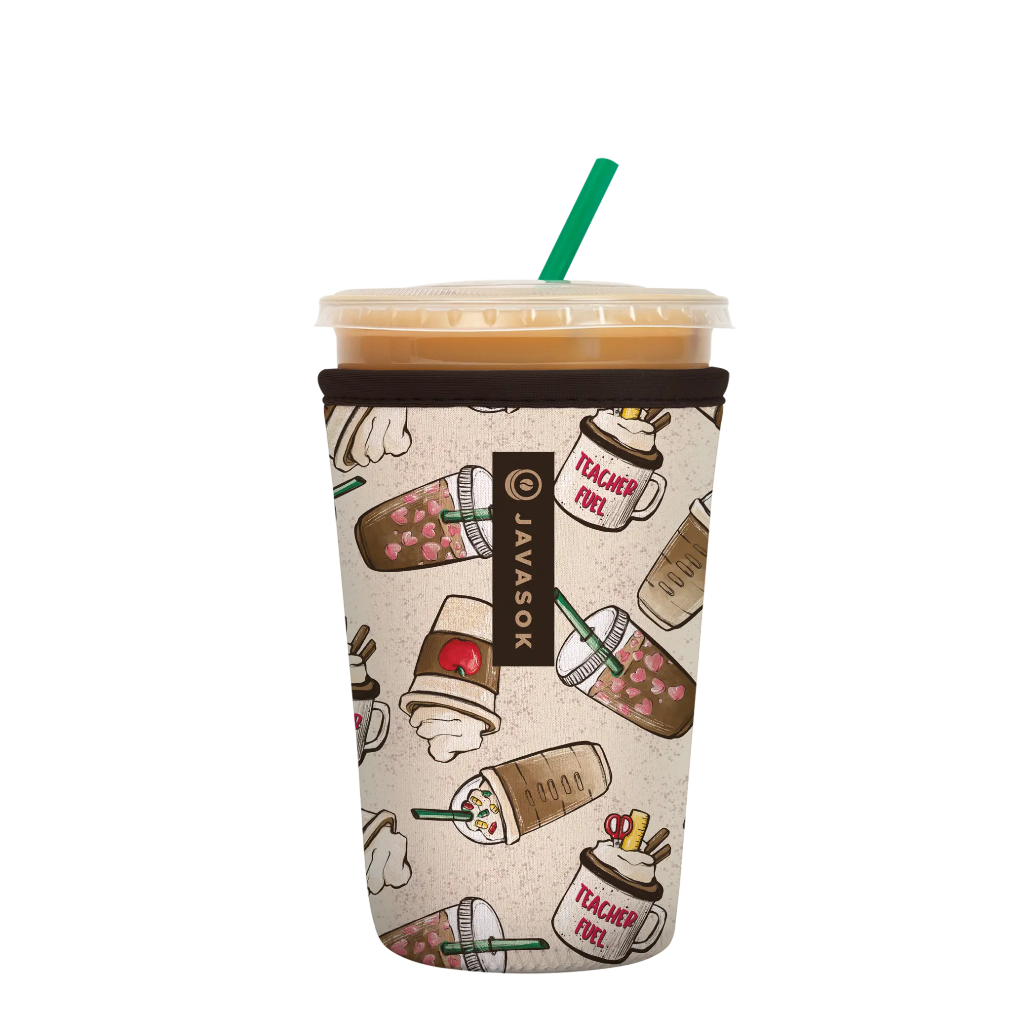 Sok-It JavaSok - Teacher's Favorite Medium 22-28oz 16.99 JavaSok-Evergreen