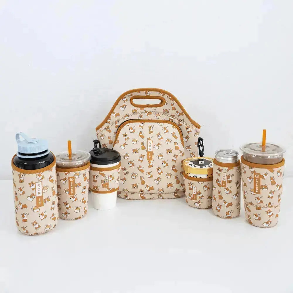 Sok-It LunchTote  XL - Too Corgi to Function   LunchTote-Evergreen