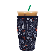 Sok-It JavaSok - Winter Floral Large-30-32oz 17.99 JavaSok-Winter Holiday