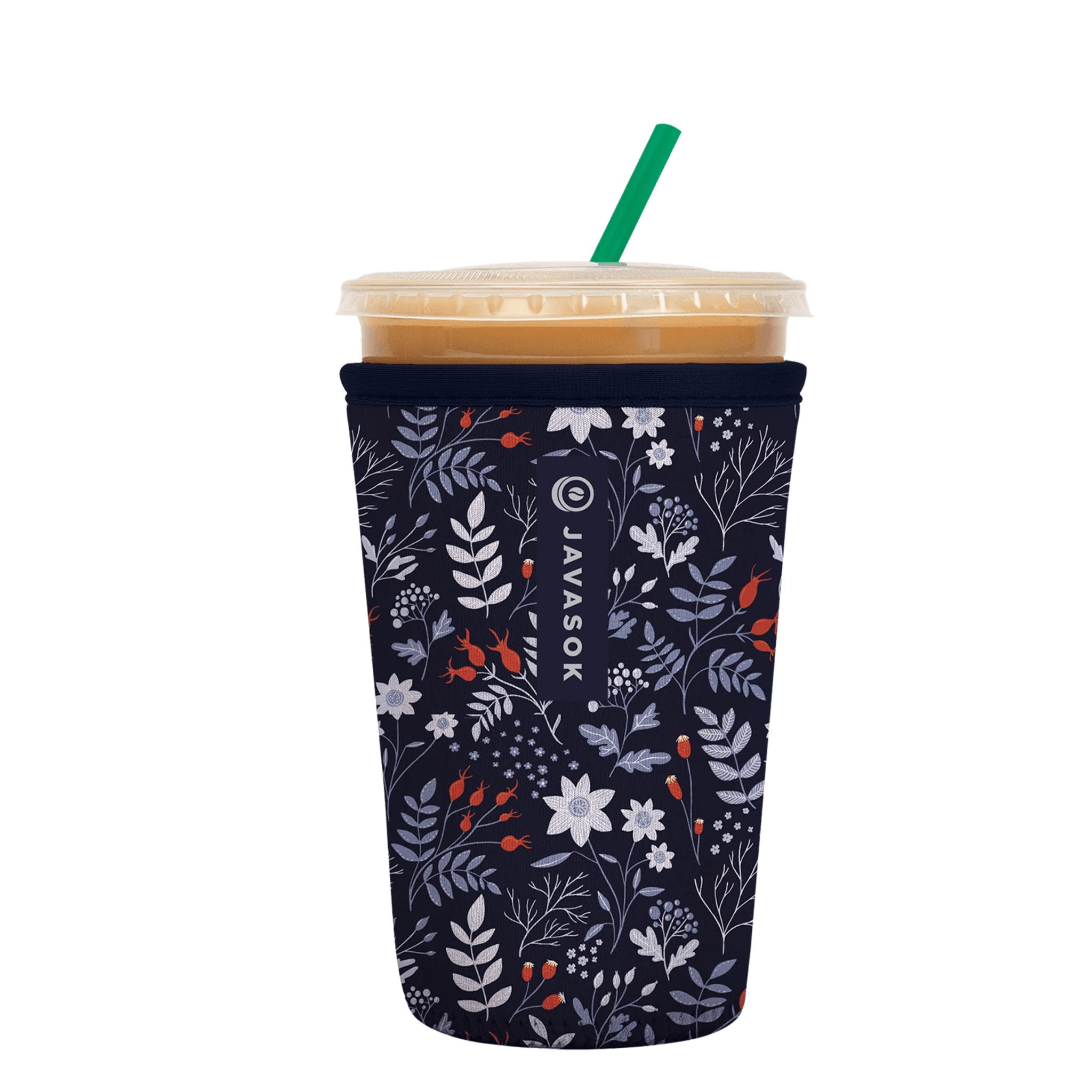 Sok-It JavaSok - Winter Floral Medium-22-28oz 15.99 JavaSok-Winter Holiday