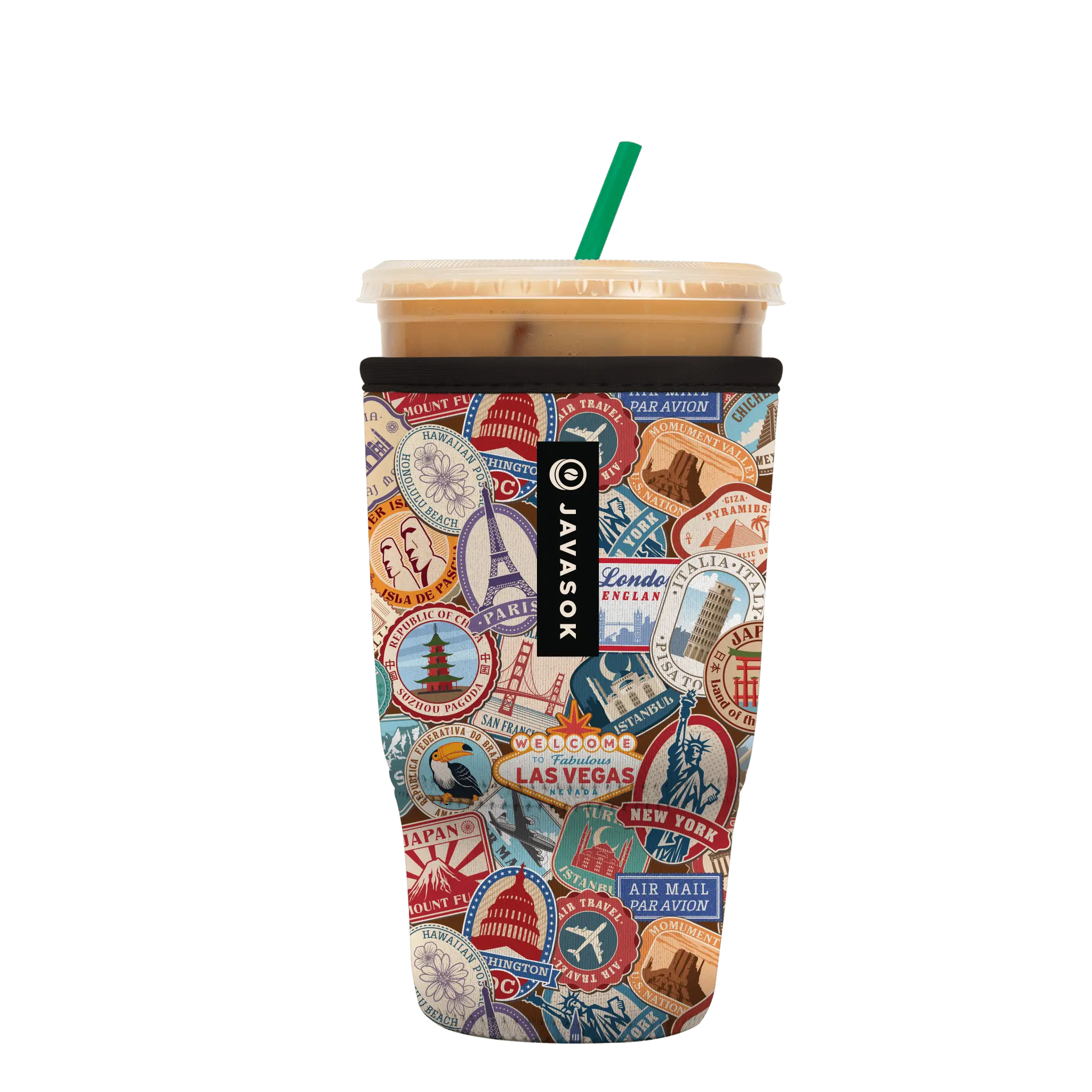 Sok-It JavaSok - World Traveler Large-30-32oz 17.99 JavaSok-Nostalgic