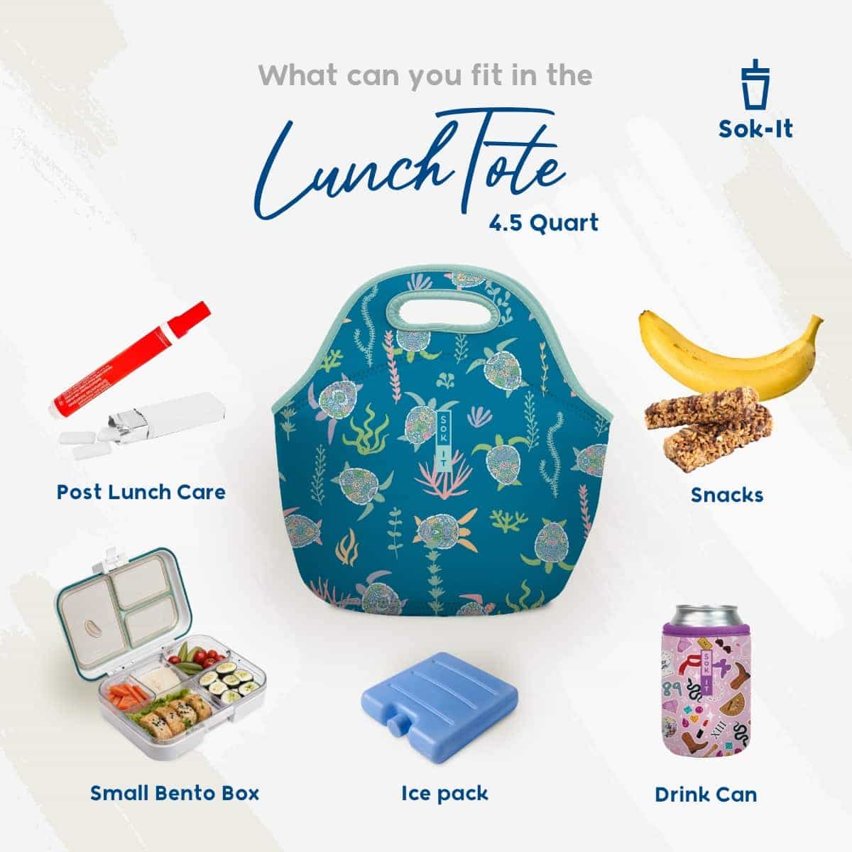 Sok-It LunchTote - Berry Plaid  