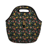 Sok-It LunchTote - Black English Garden Picnic   LunchTote-FW Floral