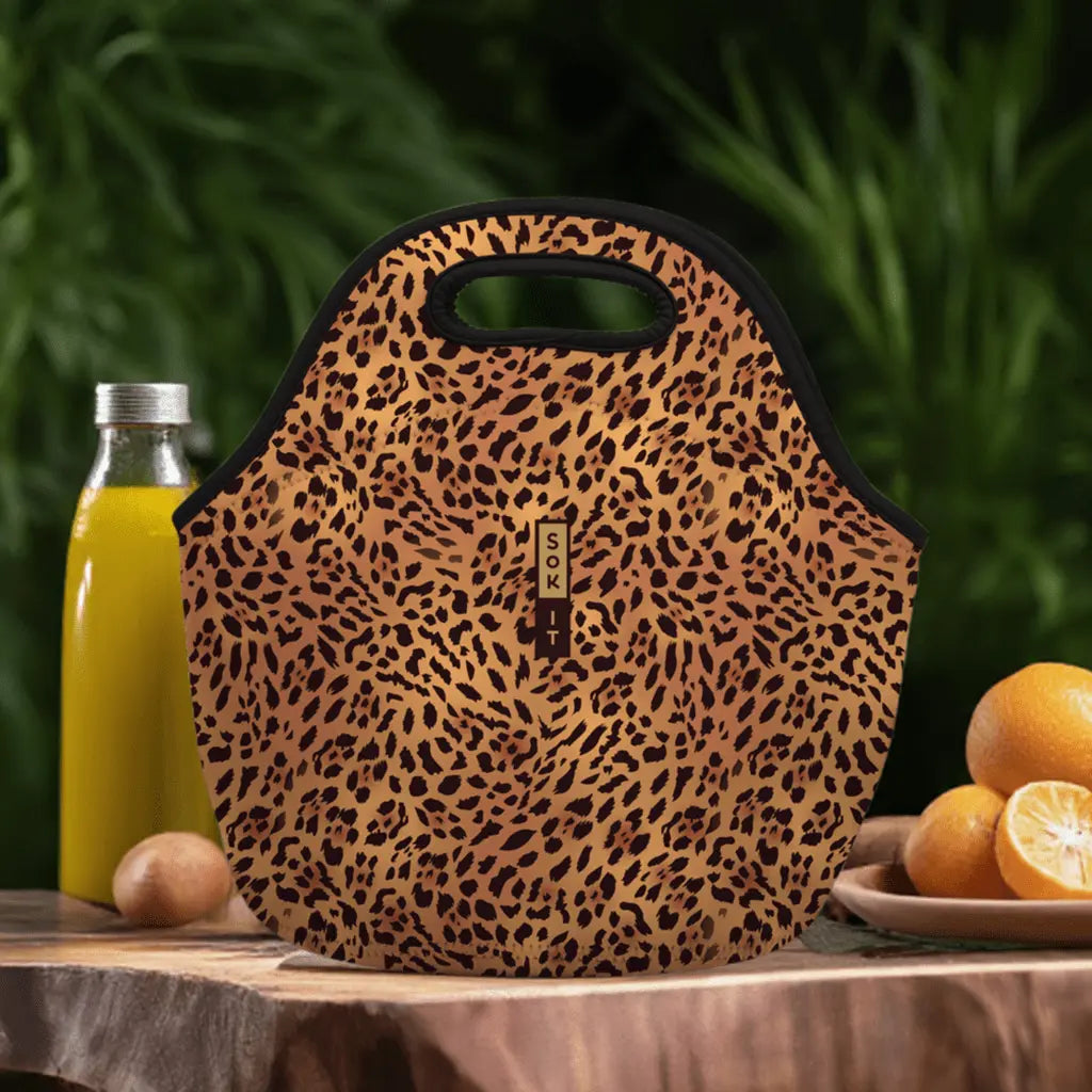 Sok-It LunchTote - Classic Leopard   LunchTote-Animal Prints